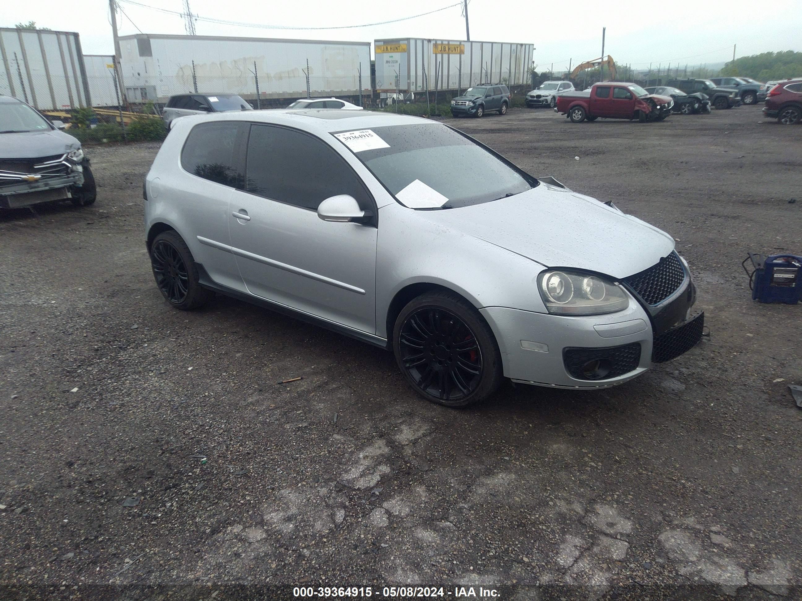 VOLKSWAGEN GTI 2007 wvwfv71k27w114593