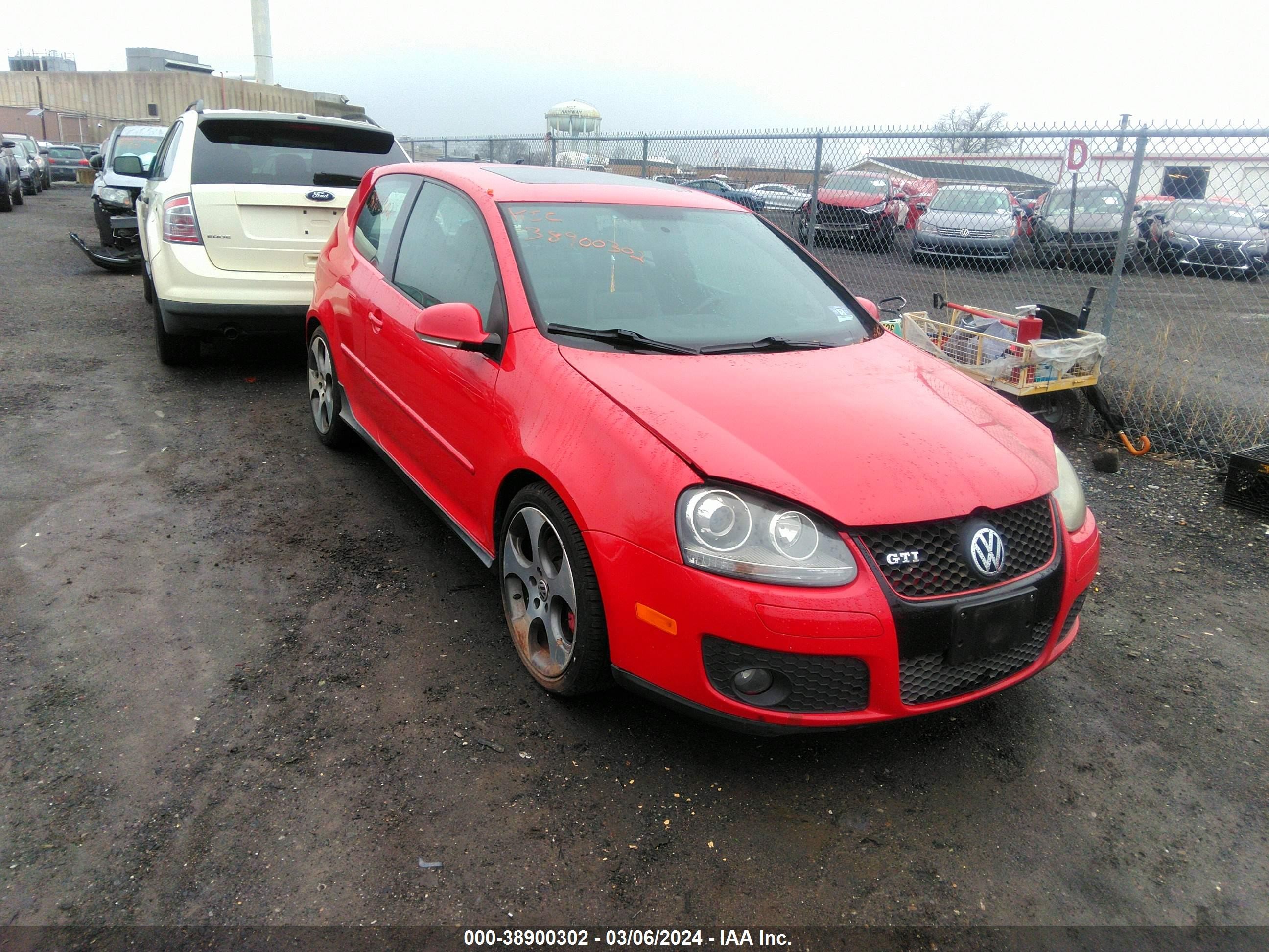 VOLKSWAGEN GTI 2009 wvwfv71k69w140892