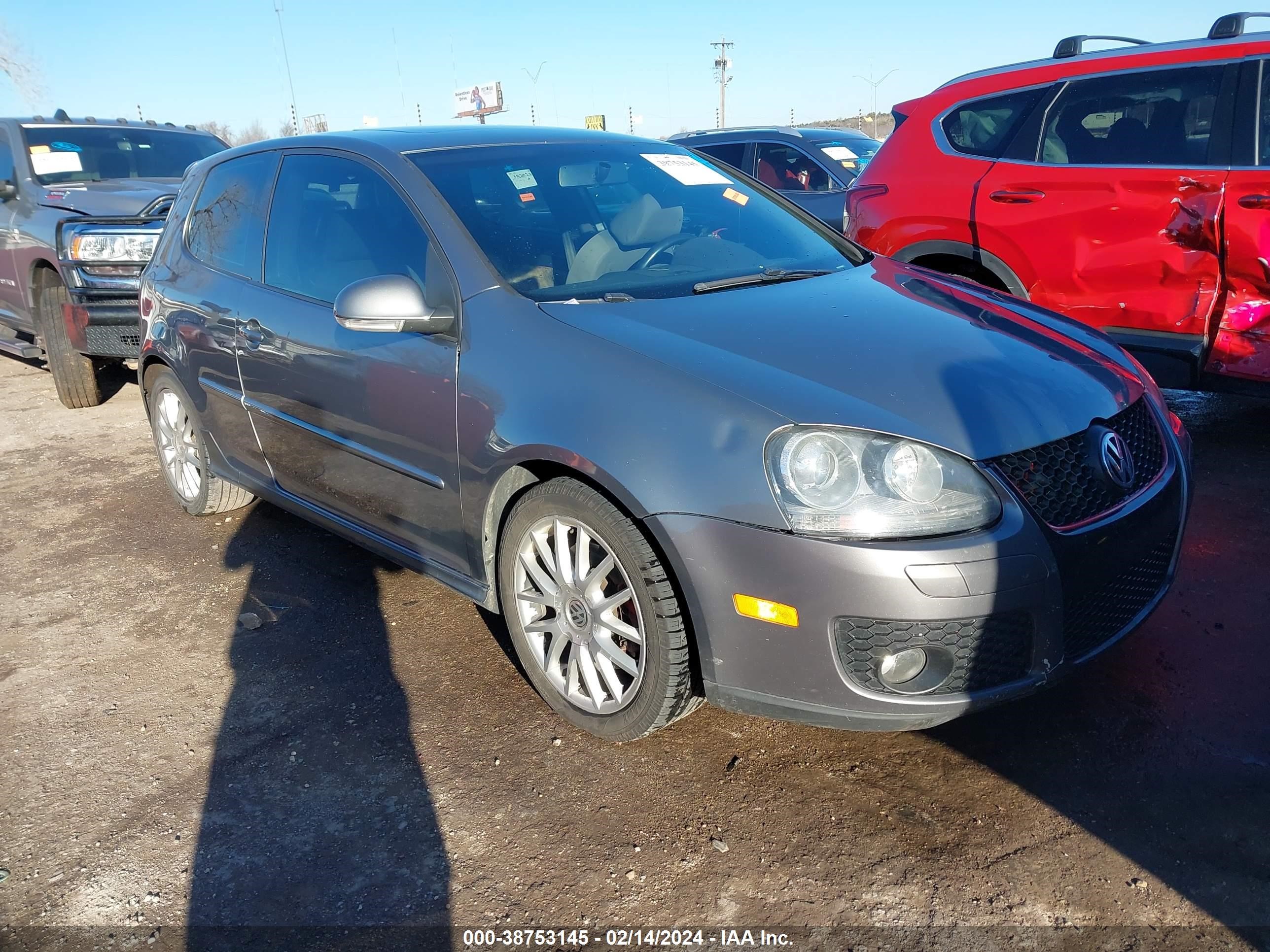 VOLKSWAGEN GTI 2007 wvwfv71k97w035986