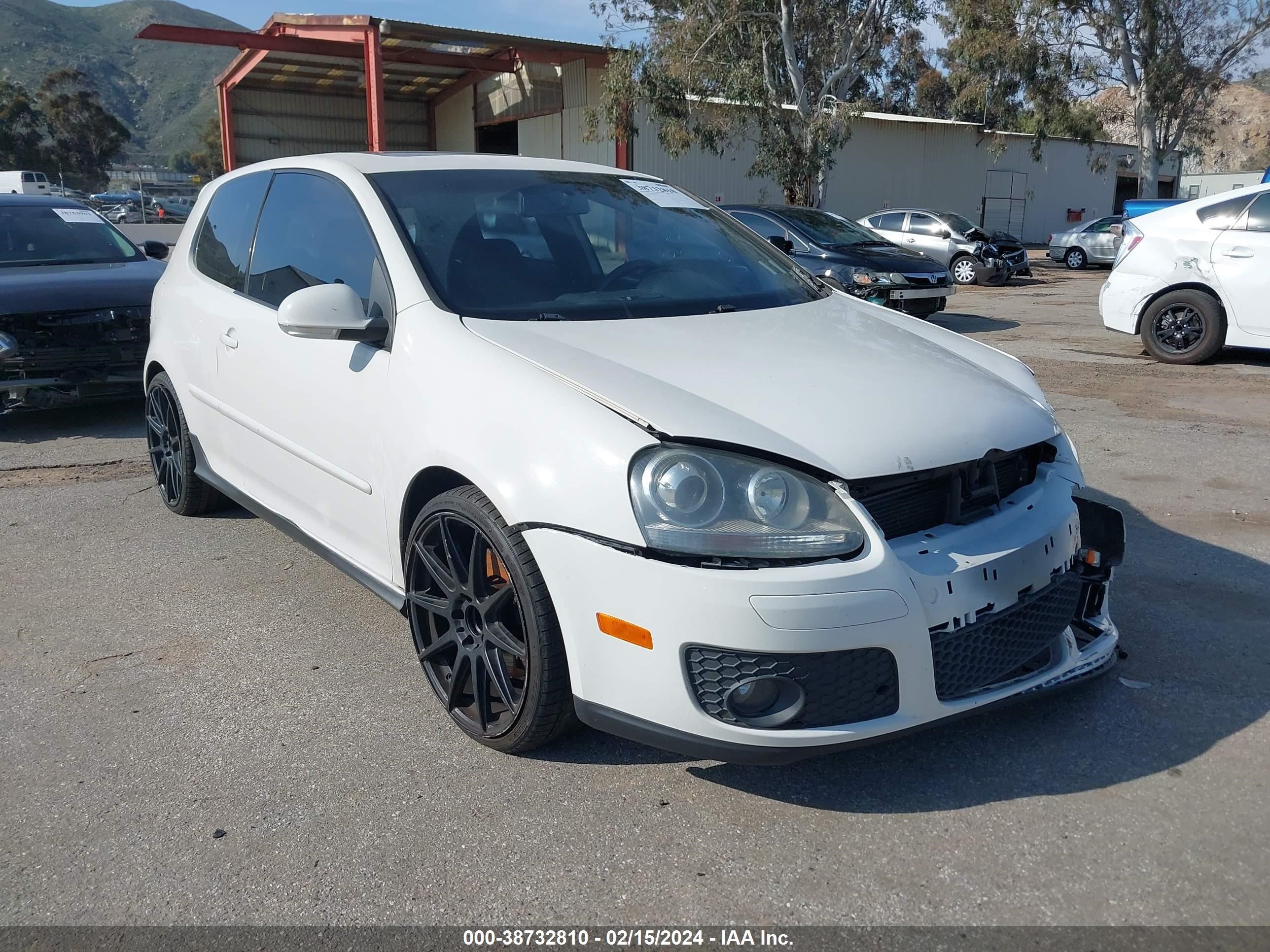 VOLKSWAGEN GTI 2008 wvwfv71kx8w140733