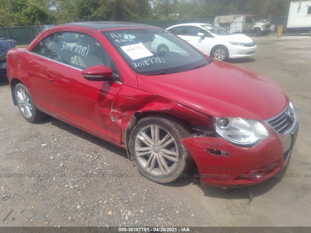 VOLKSWAGEN EOS 2011 wvwfw7ah3bv004944