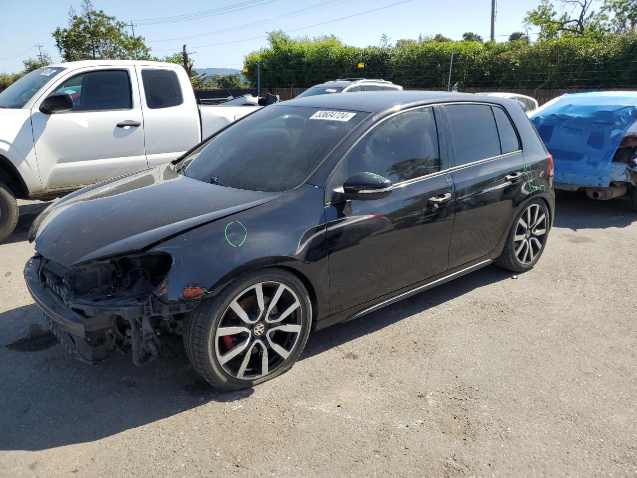 VOLKSWAGEN GTI 2013 wvwgd7ajxdw140000