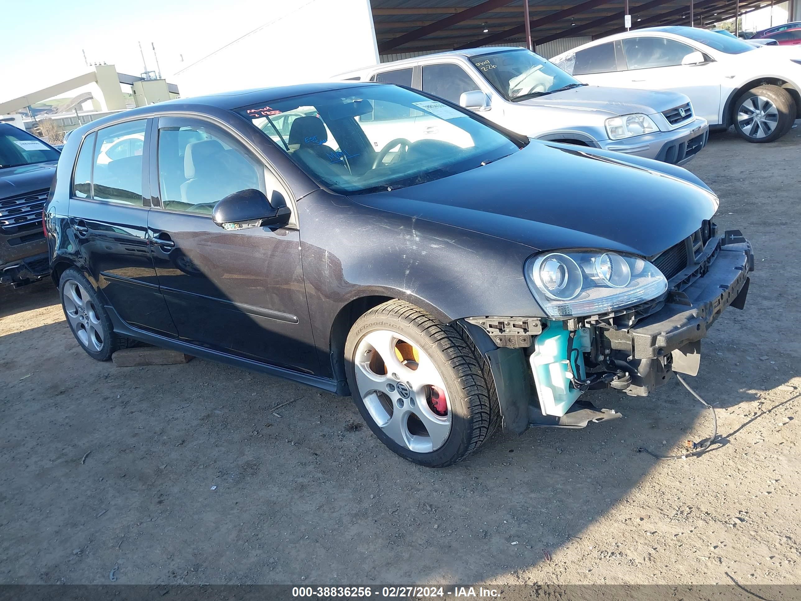 VOLKSWAGEN GTI 2008 wvwgv71k38w236806