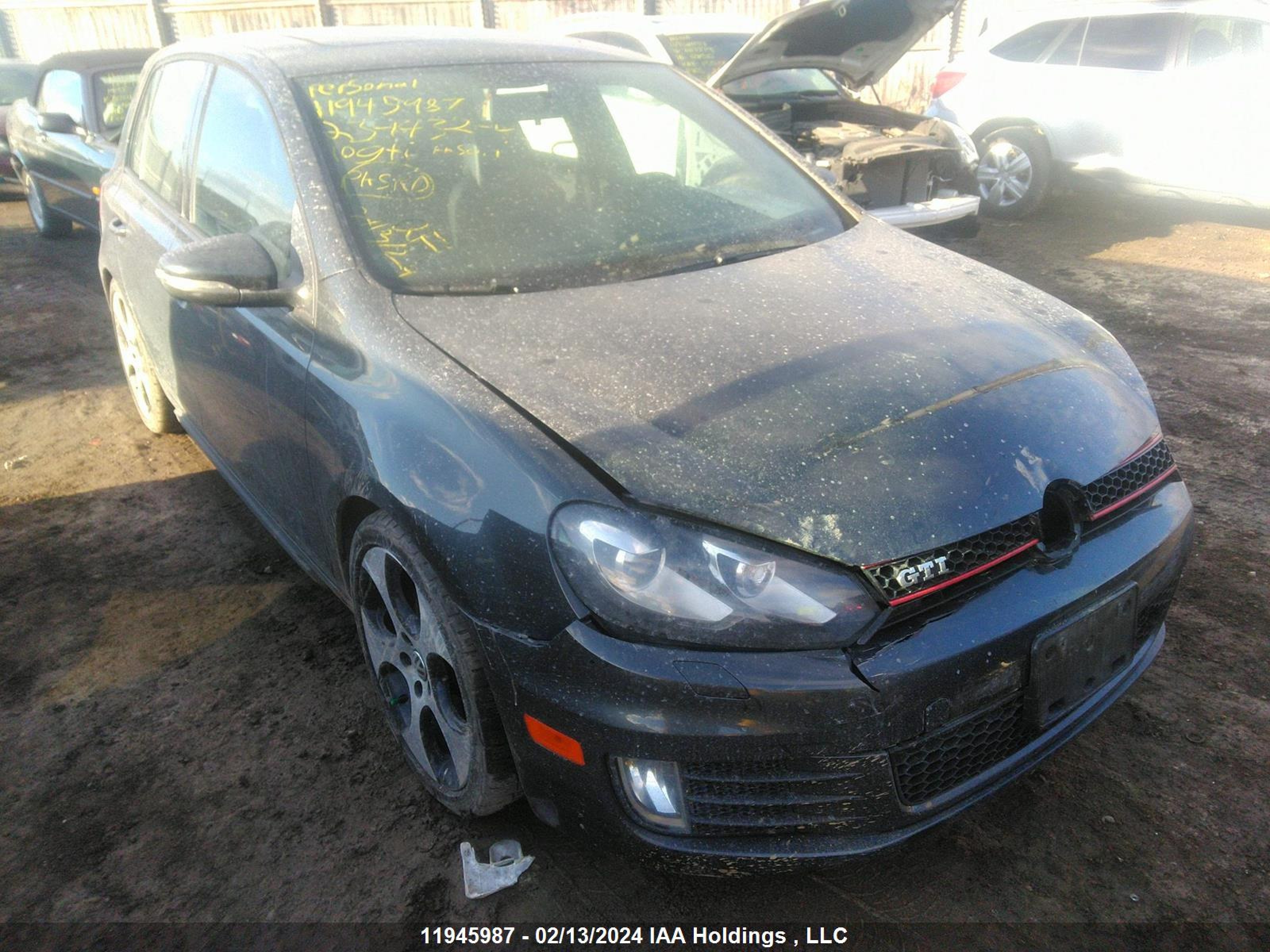 VOLKSWAGEN GOLF 2010 wvwgv7aj4aw234432