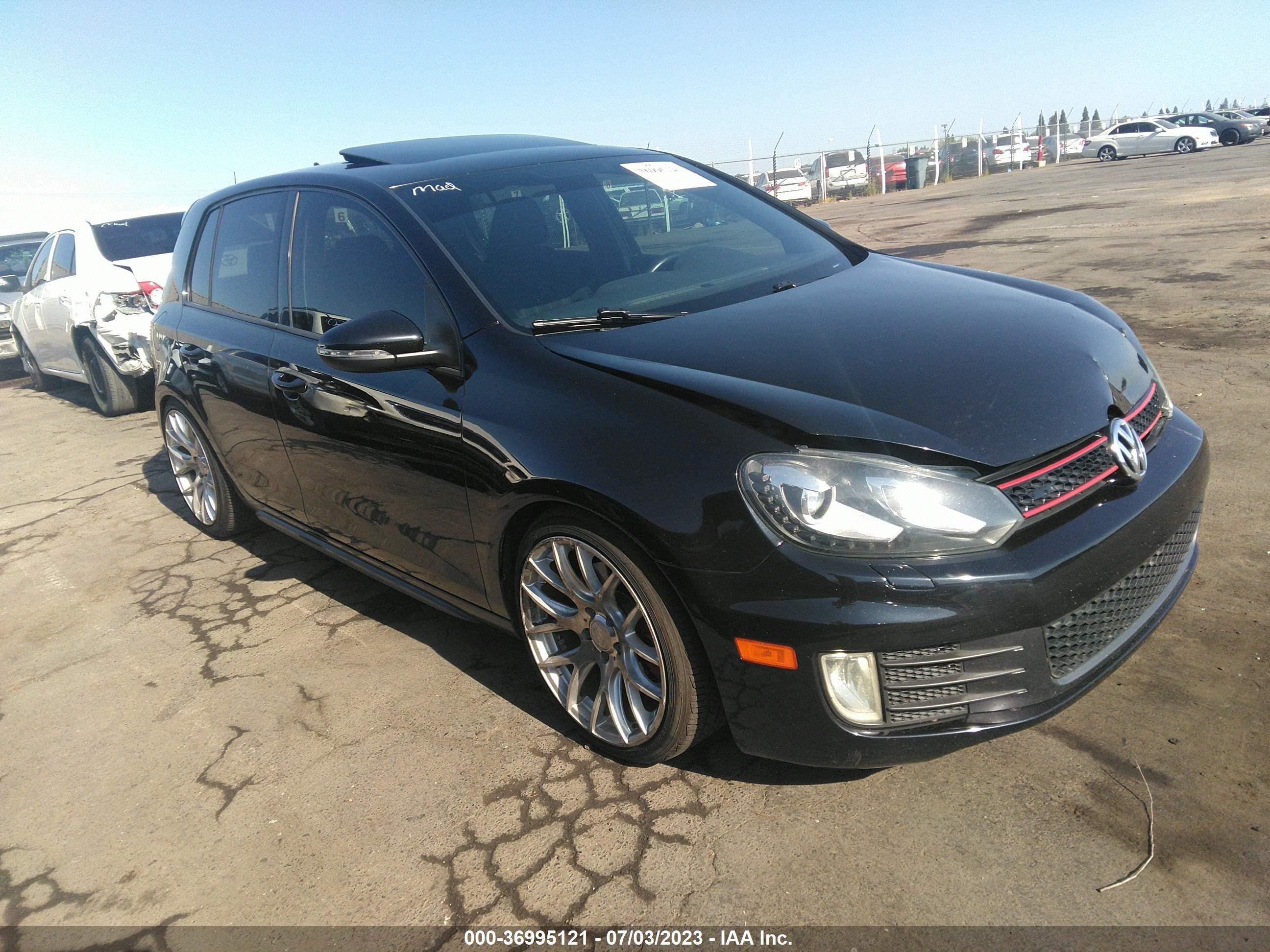 VOLKSWAGEN GTI 2013 wvwhd7aj2dw125141