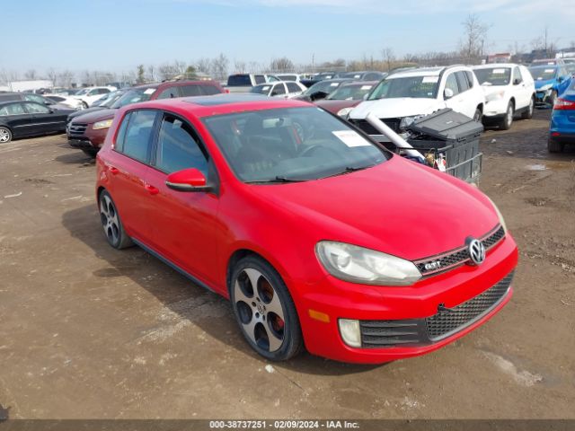 VOLKSWAGEN GTI 2011 wvwhd7ajxbw147630