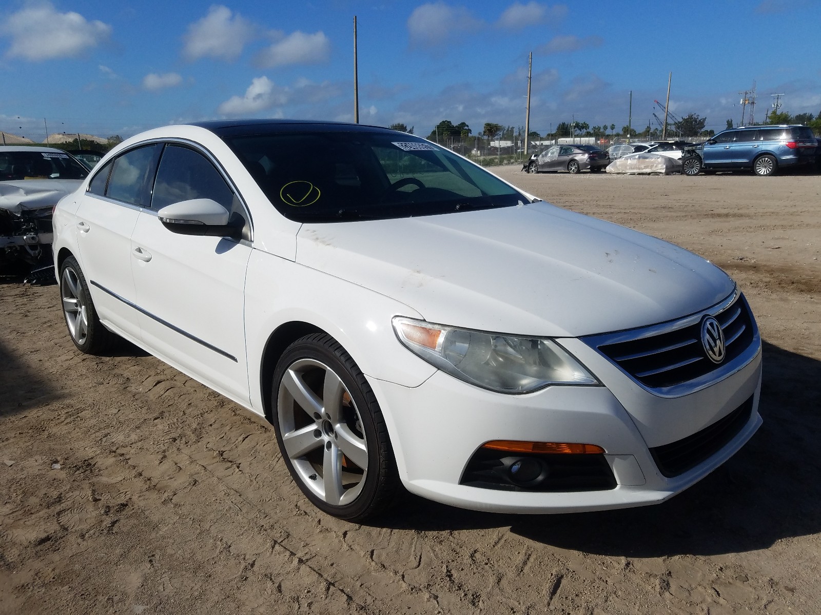 VOLKSWAGEN CC LUXURY 2012 wvwhn7an2ce506136