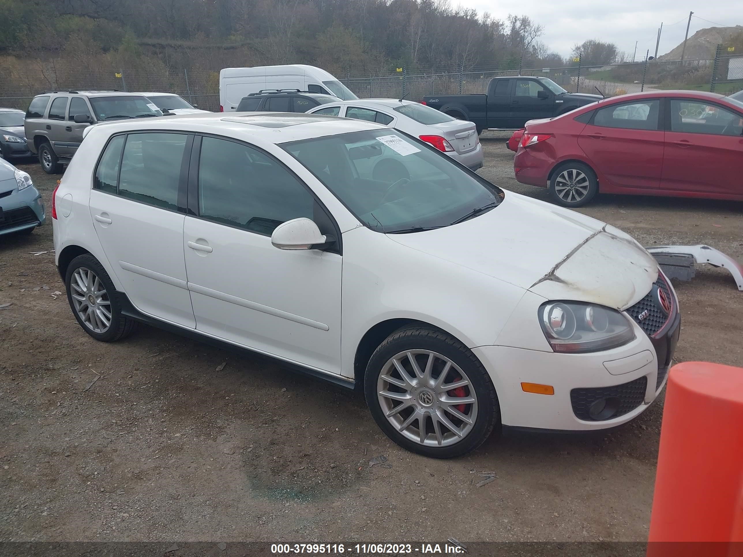 VOLKSWAGEN GTI 2007 wvwhv71k27w139874