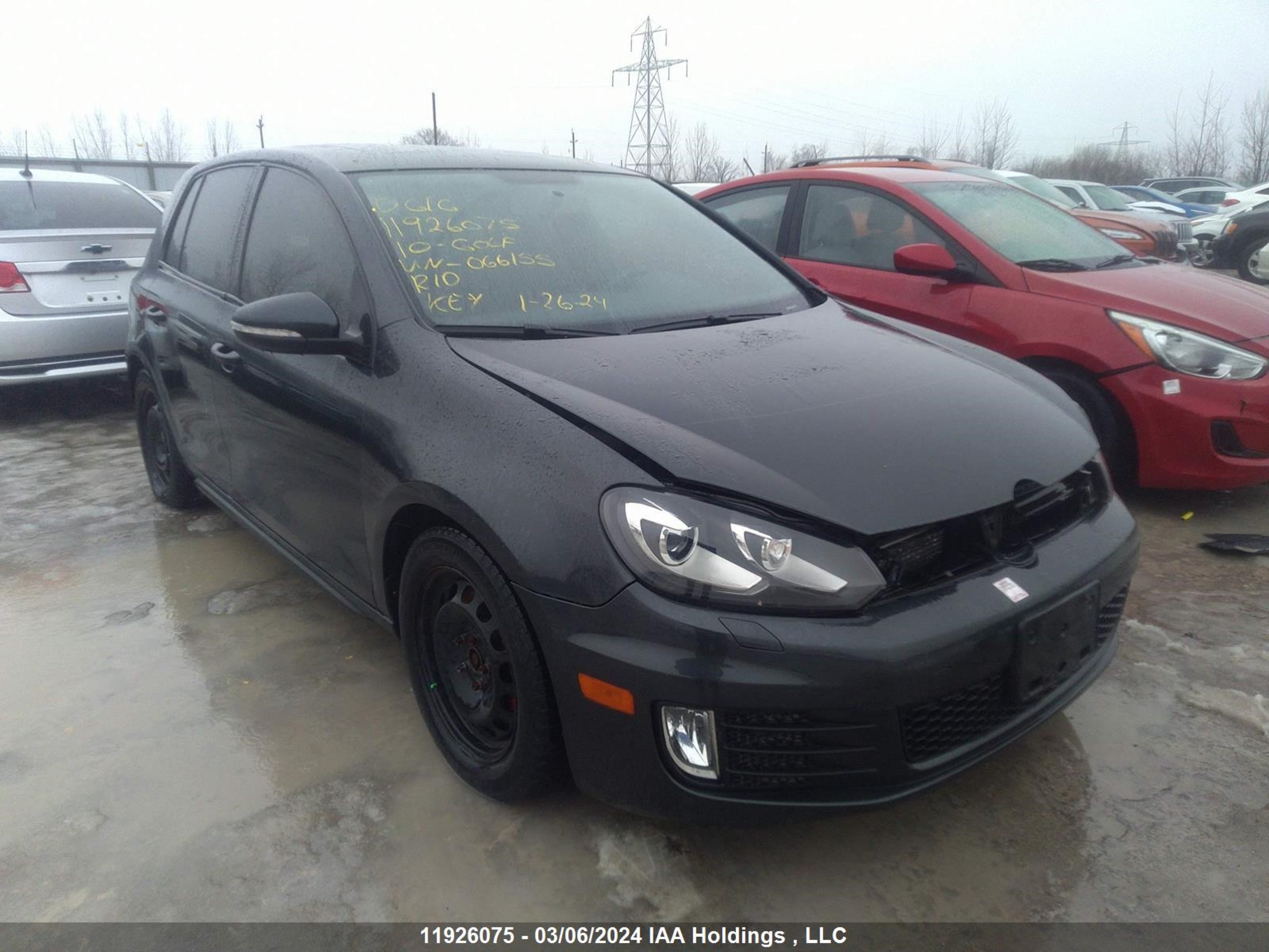 VOLKSWAGEN GOLF 2010 wvwhv7aj1aw066155