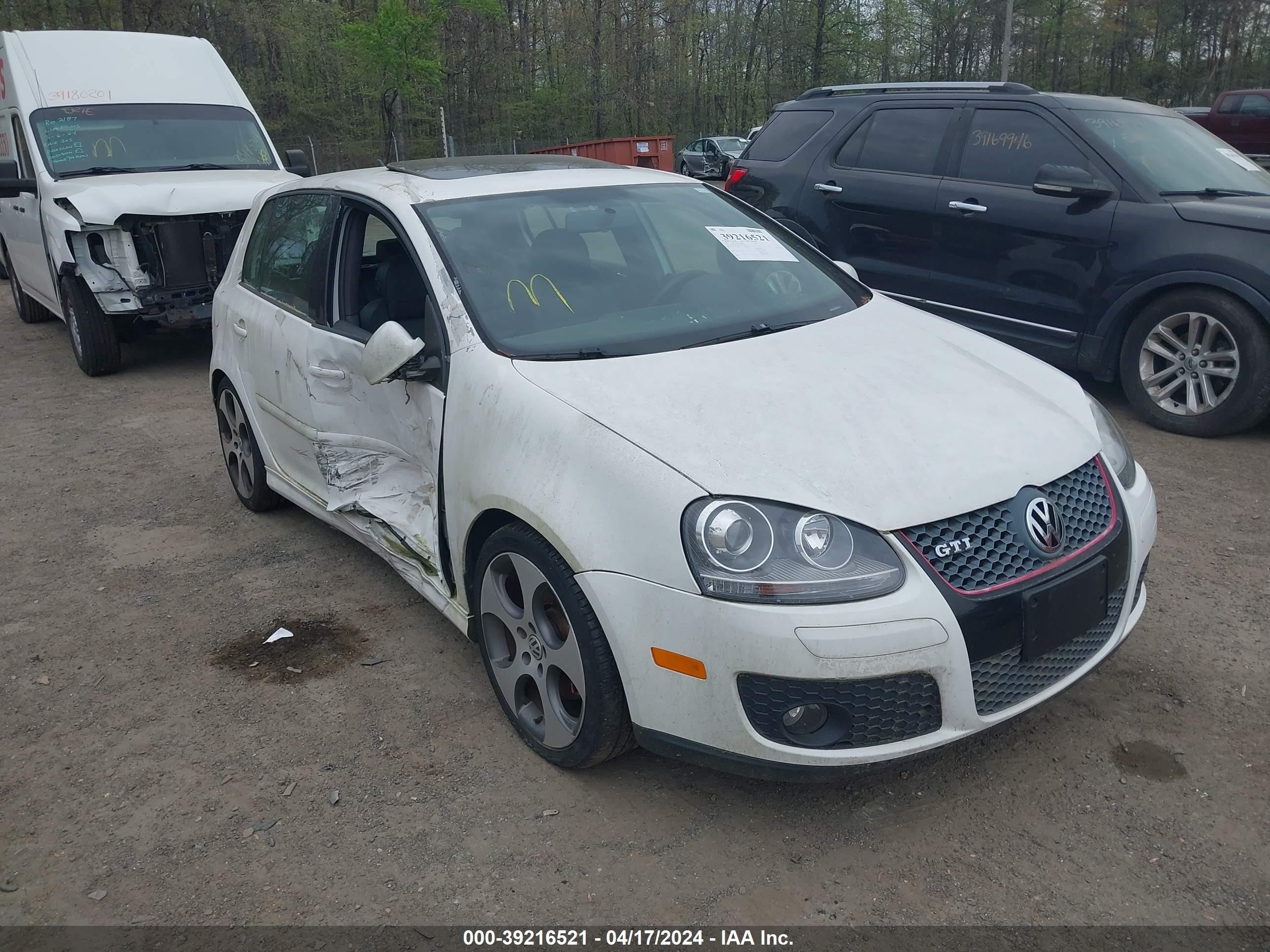 VOLKSWAGEN GTI 2008 wvwhv91k18w295188