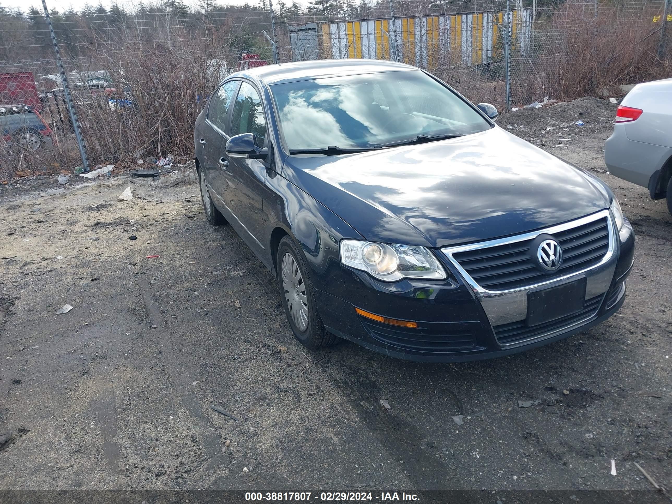 VOLKSWAGEN PASSAT 2007 wvwjk73c17p119450