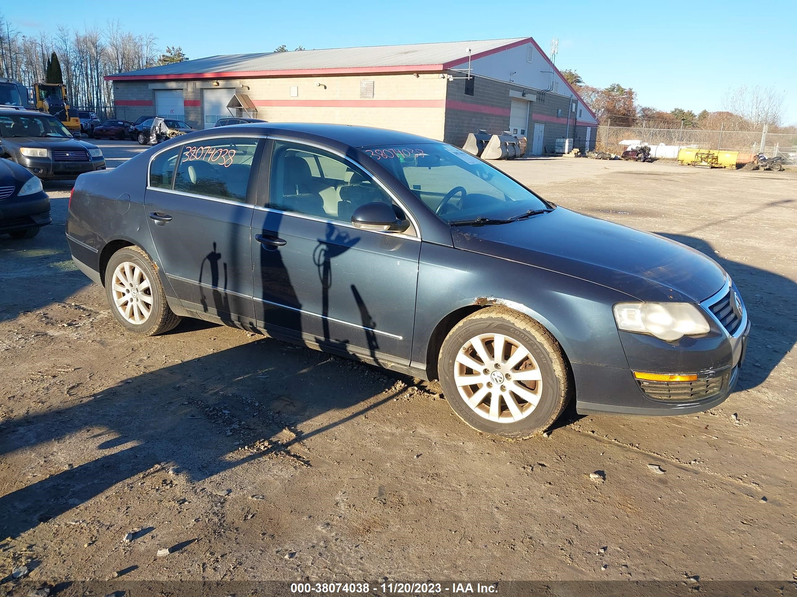 VOLKSWAGEN PASSAT 2008 wvwjk73c18p093045