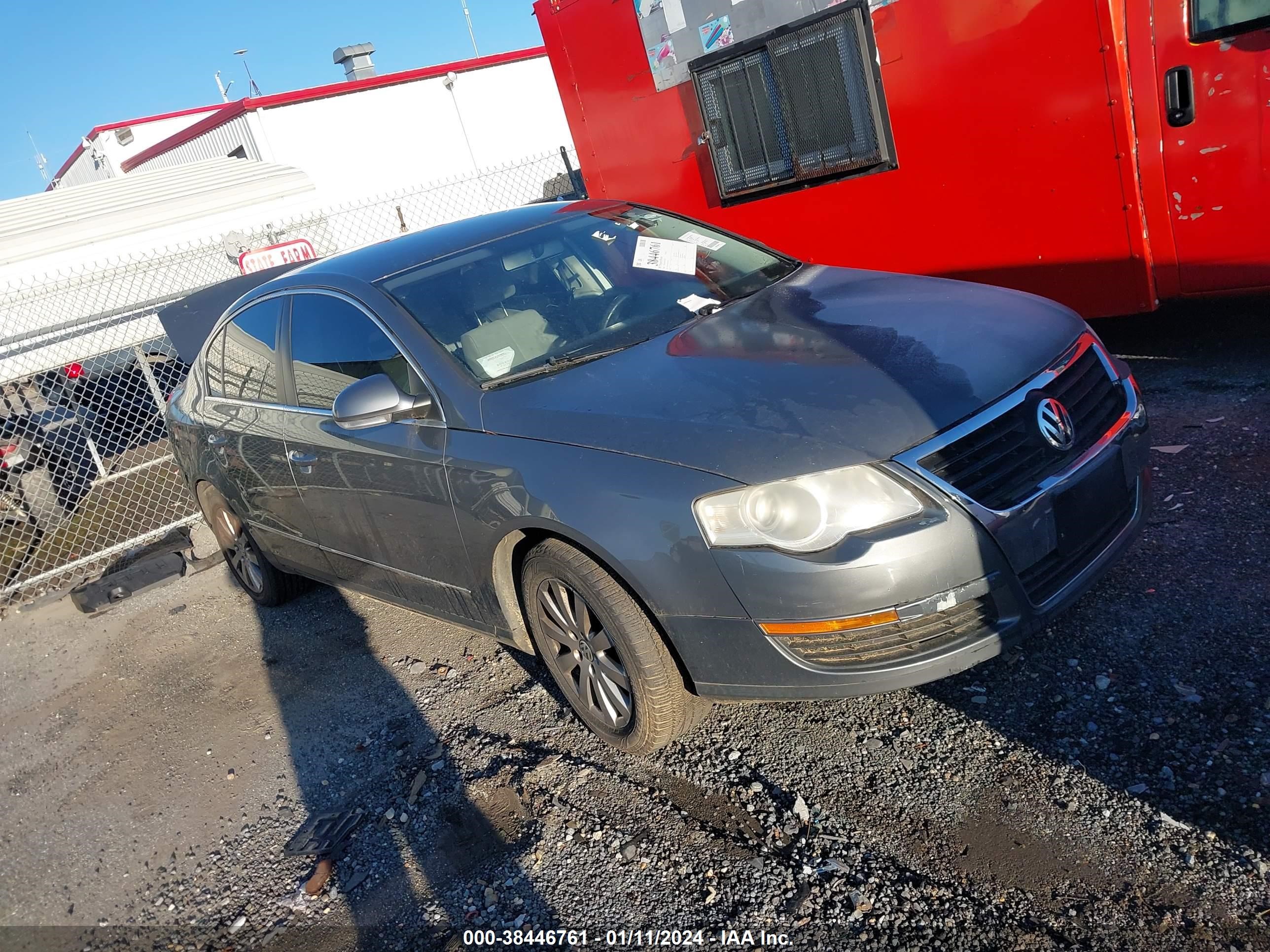 VOLKSWAGEN PASSAT 2008 wvwjk73c38p124540