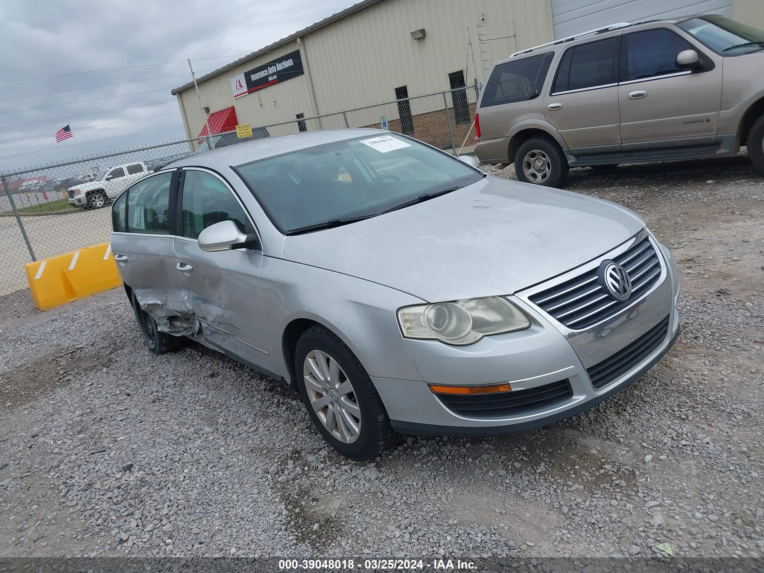 VOLKSWAGEN PASSAT 2008 wvwjk73c68p123222