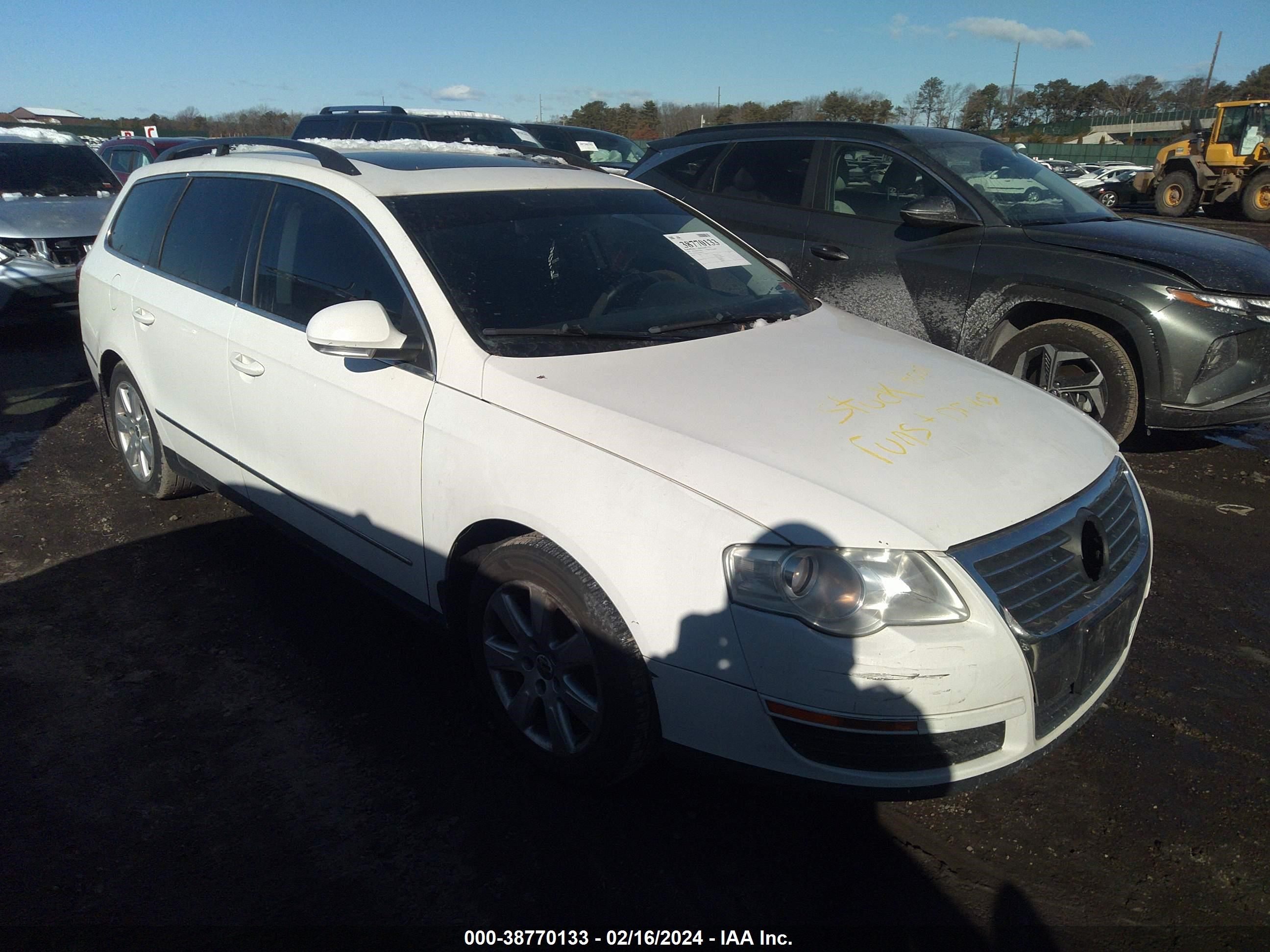 VOLKSWAGEN PASSAT 2007 wvwlk73c17e063742