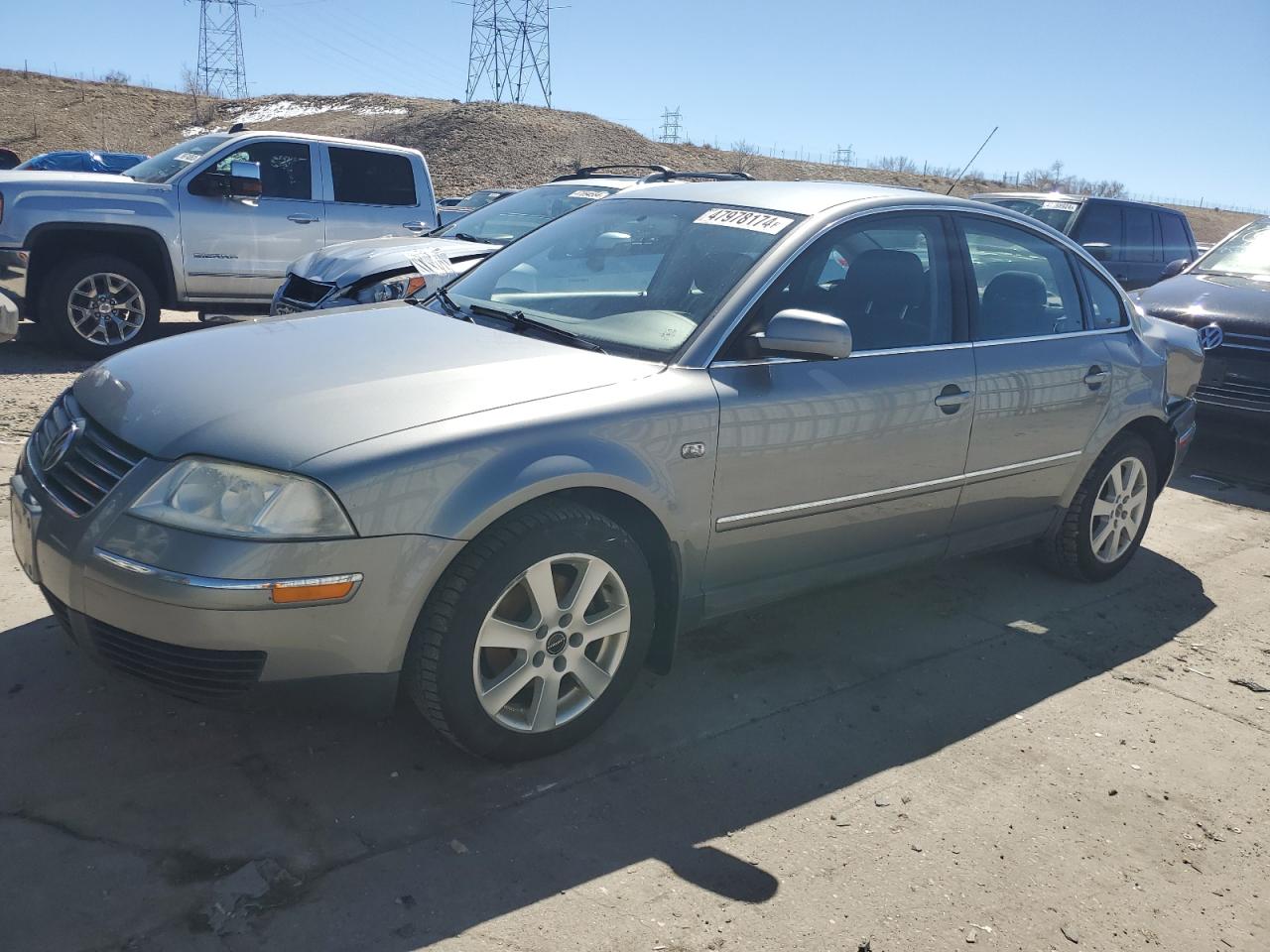 VOLKSWAGEN PASSAT 2003 wvwmd63b23e081595