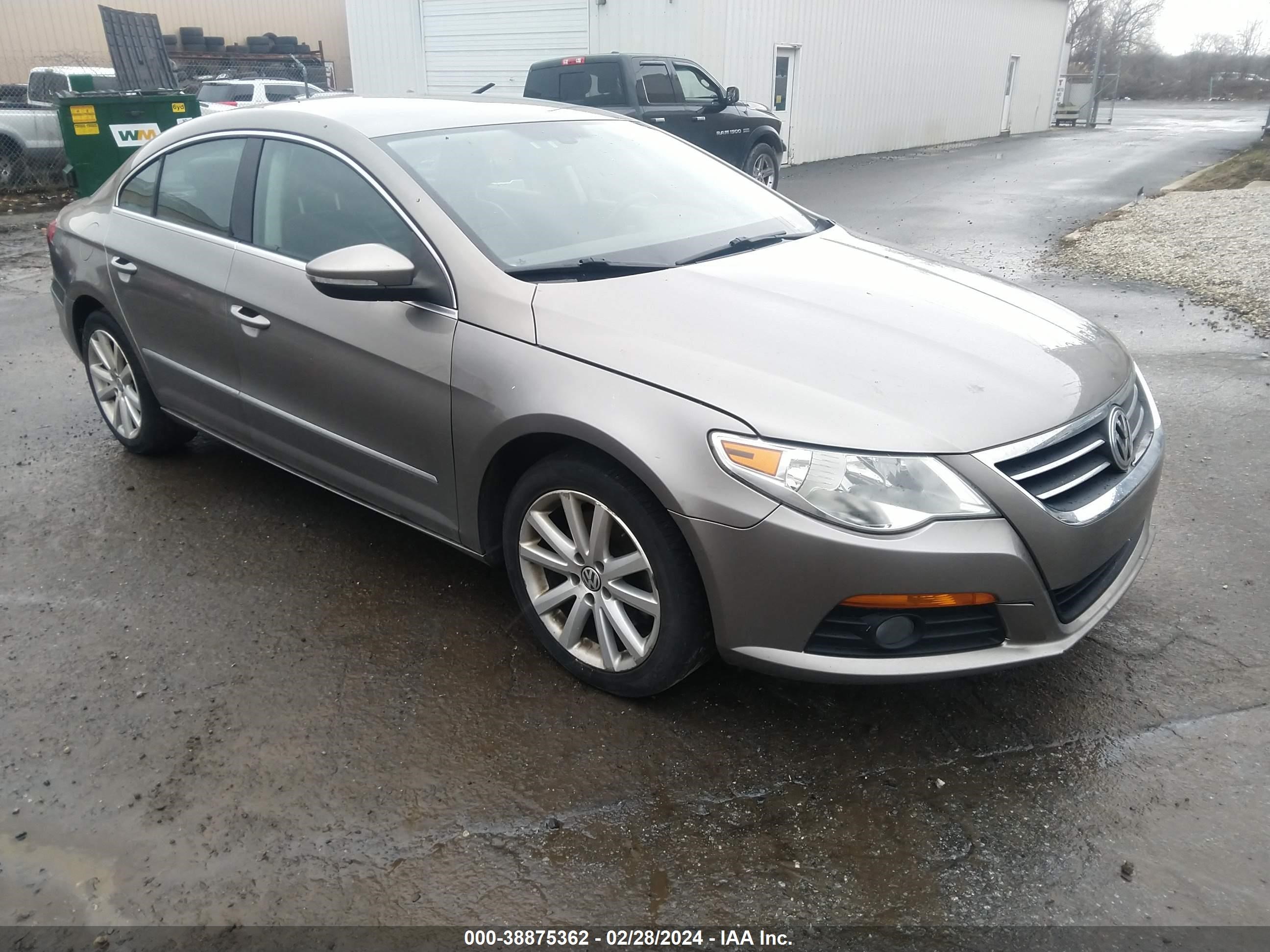 VOLKSWAGEN CC SPORT 2009 wvwml93c09e549393