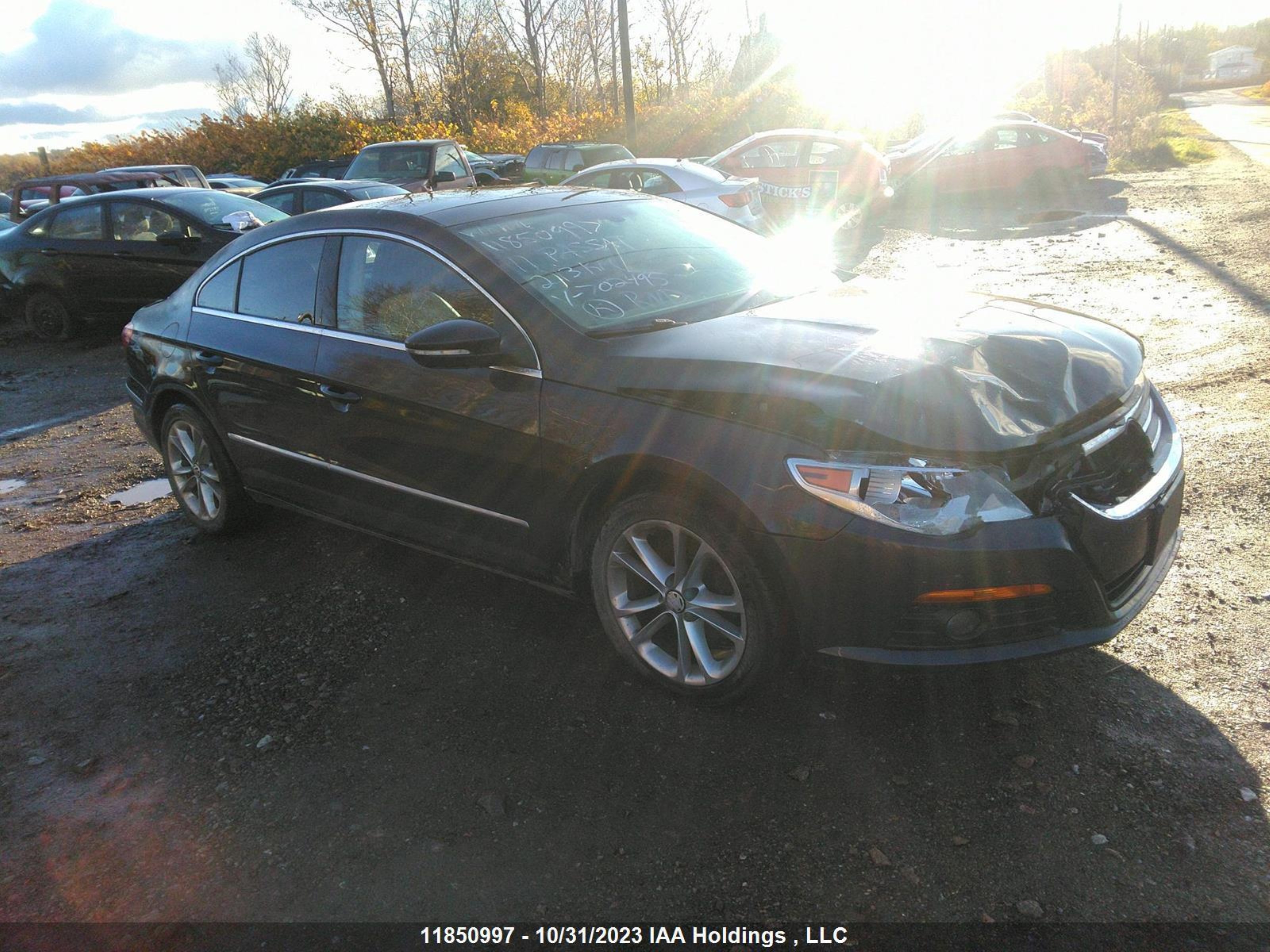 VOLKSWAGEN PASSAT 2011 wvwmn9an1be702495