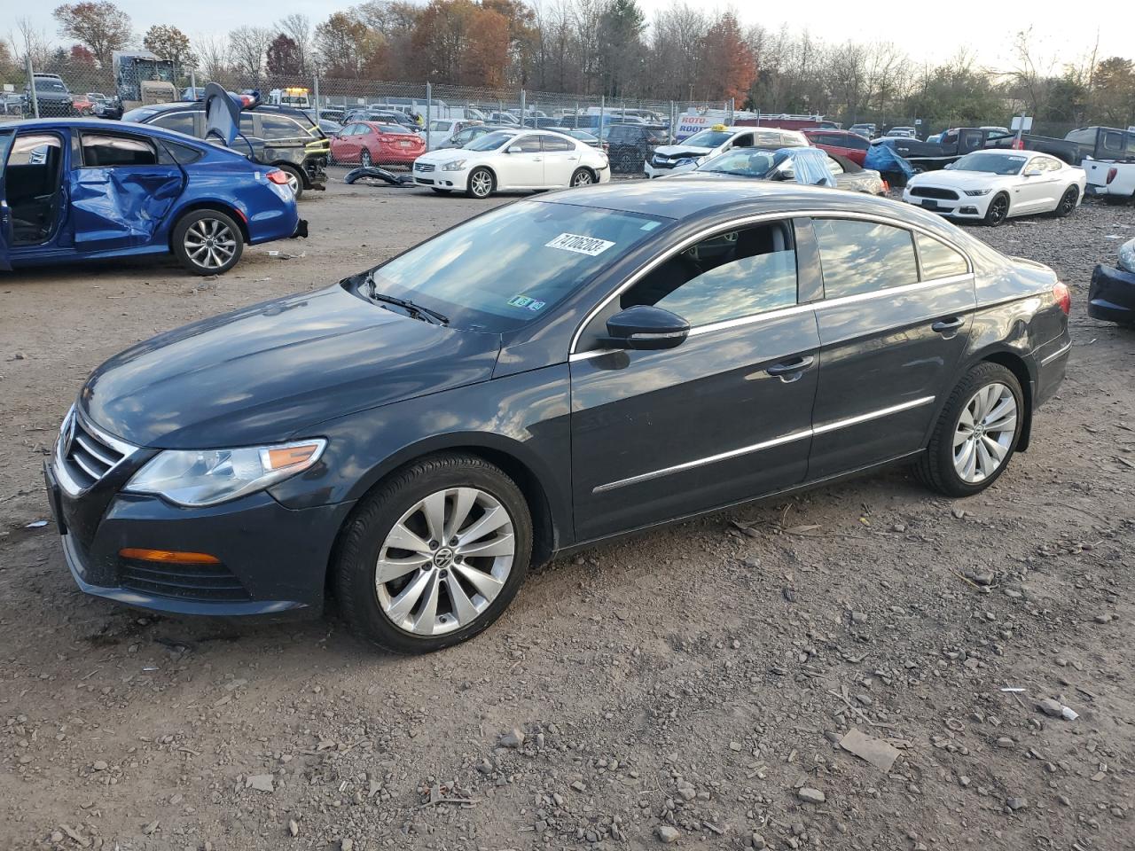 VOLKSWAGEN PASSAT 2012 wvwmp7an5ce503045