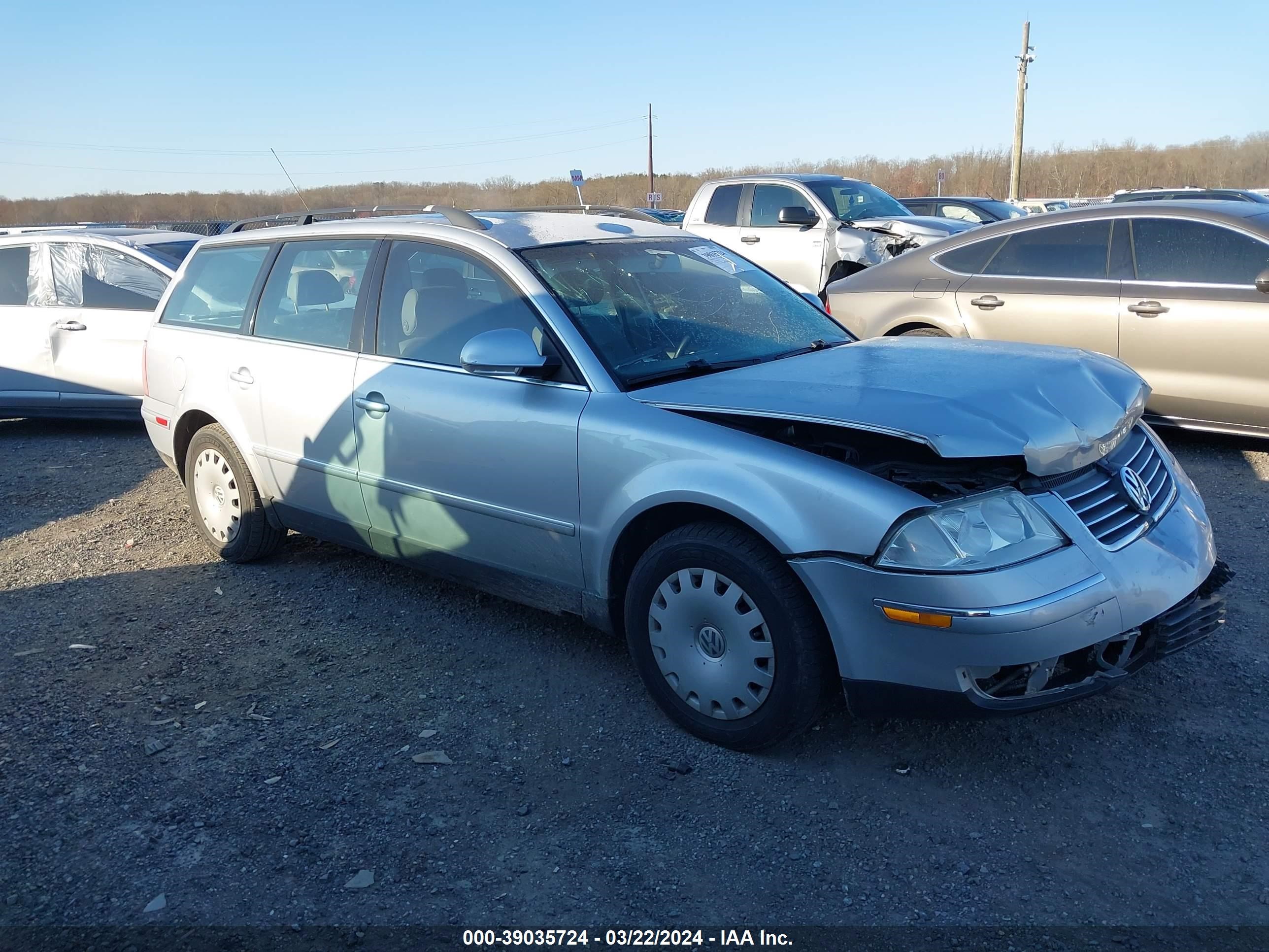 VOLKSWAGEN PASSAT 2005 wvwne63b35e119582