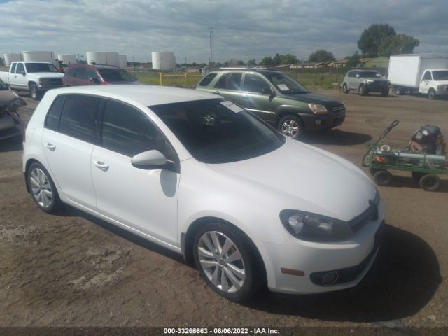 VOLKSWAGEN GOLF 2012 wvwnm7aj0cw350501