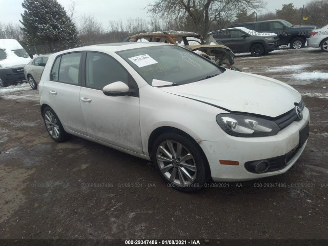 VOLKSWAGEN GOLF 2012 wvwnm7aj1cw217083