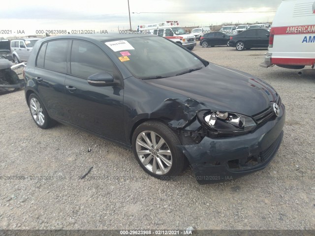 VOLKSWAGEN GOLF 2012 wvwnm7aj3cw284395