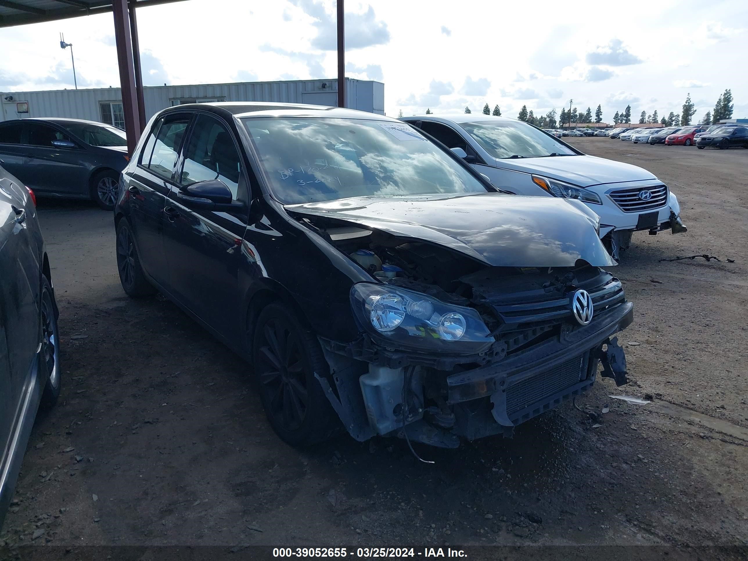 VOLKSWAGEN GOLF 2013 wvwnm7aj5dw000959