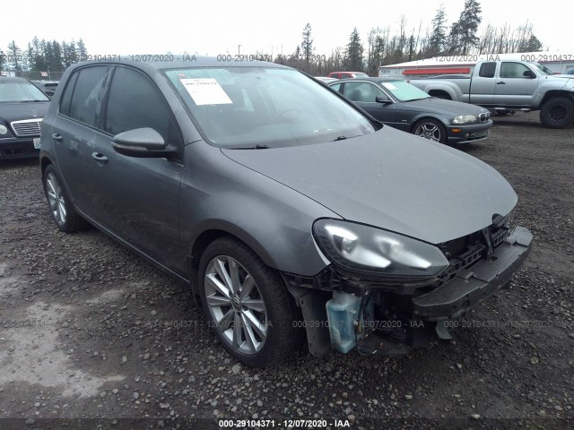 VOLKSWAGEN GOLF 2012 wvwnm7aj7cw218089