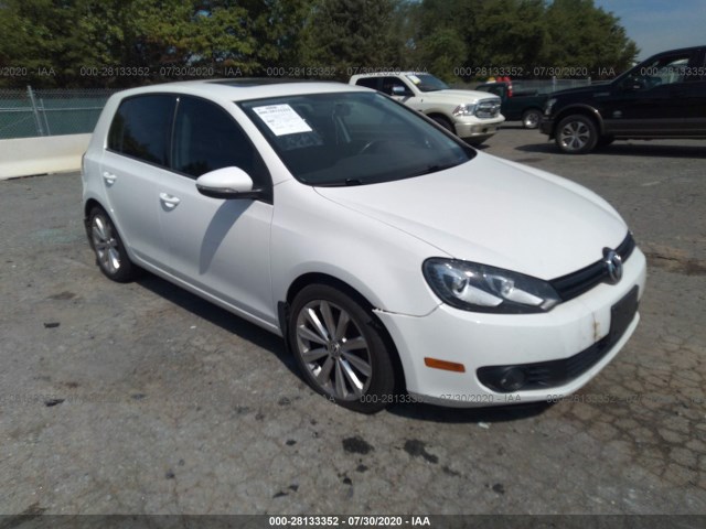 VOLKSWAGEN GOLF 2012 wvwnm7aj7cw325952