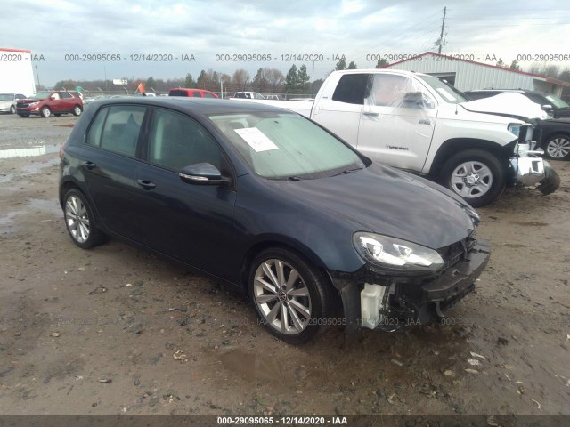 VOLKSWAGEN GOLF 2012 wvwnm7aj8cw246659