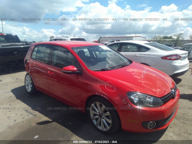 VOLKSWAGEN GOLF 2012 wvwnm7aj8cw247925