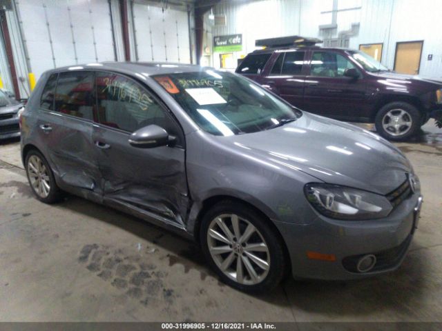 VOLKSWAGEN GOLF 2012 wvwnm7aj9cw239316