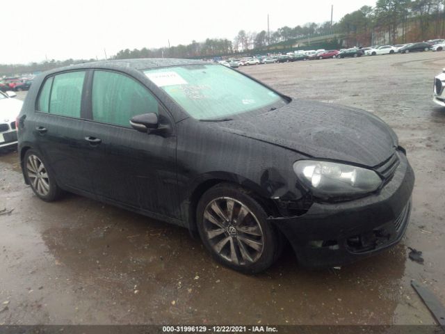 VOLKSWAGEN GOLF 2012 wvwnm7ajxcw183547