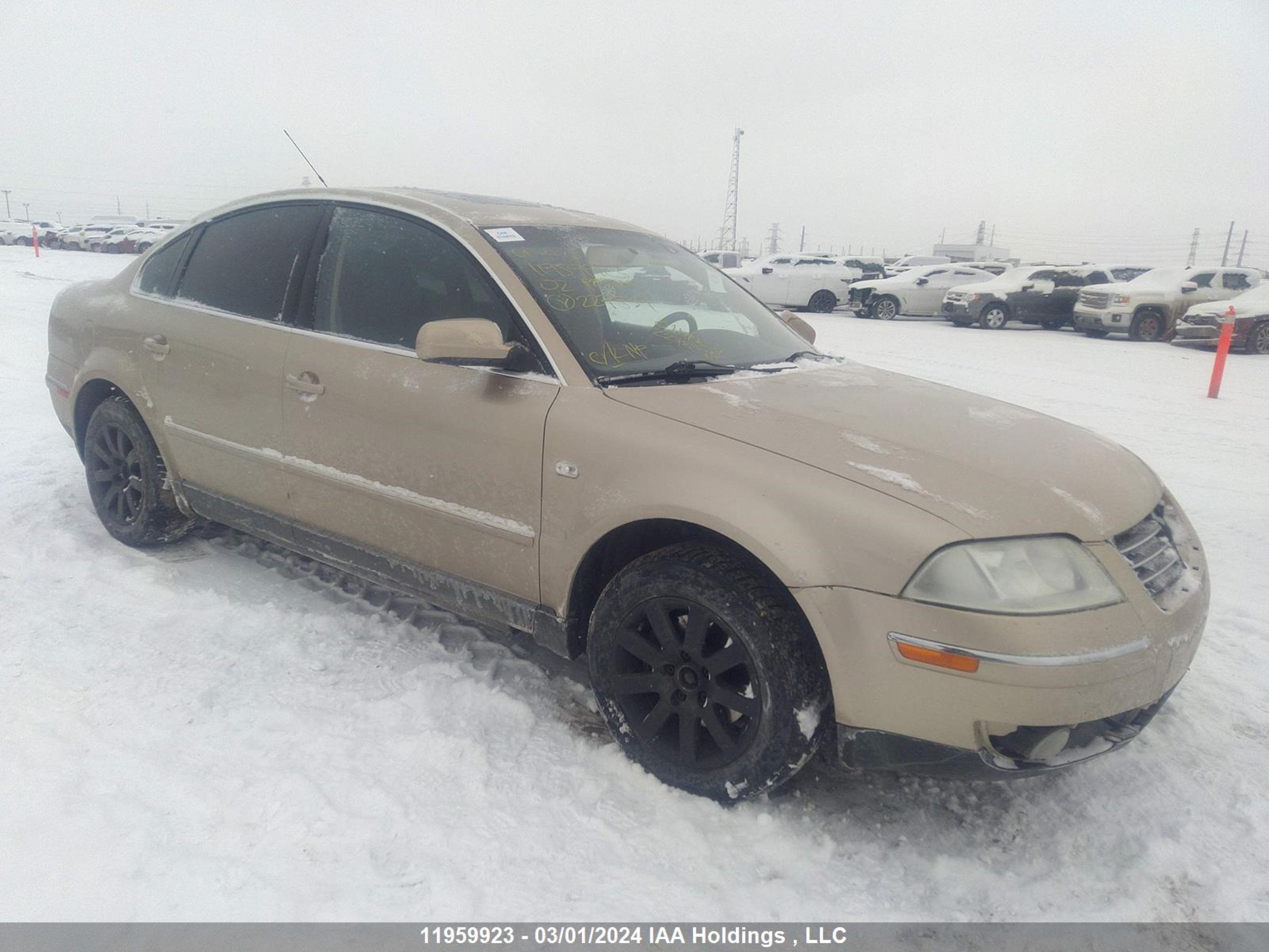 VOLKSWAGEN PASSAT 2002 wvwpd23bx2p227539