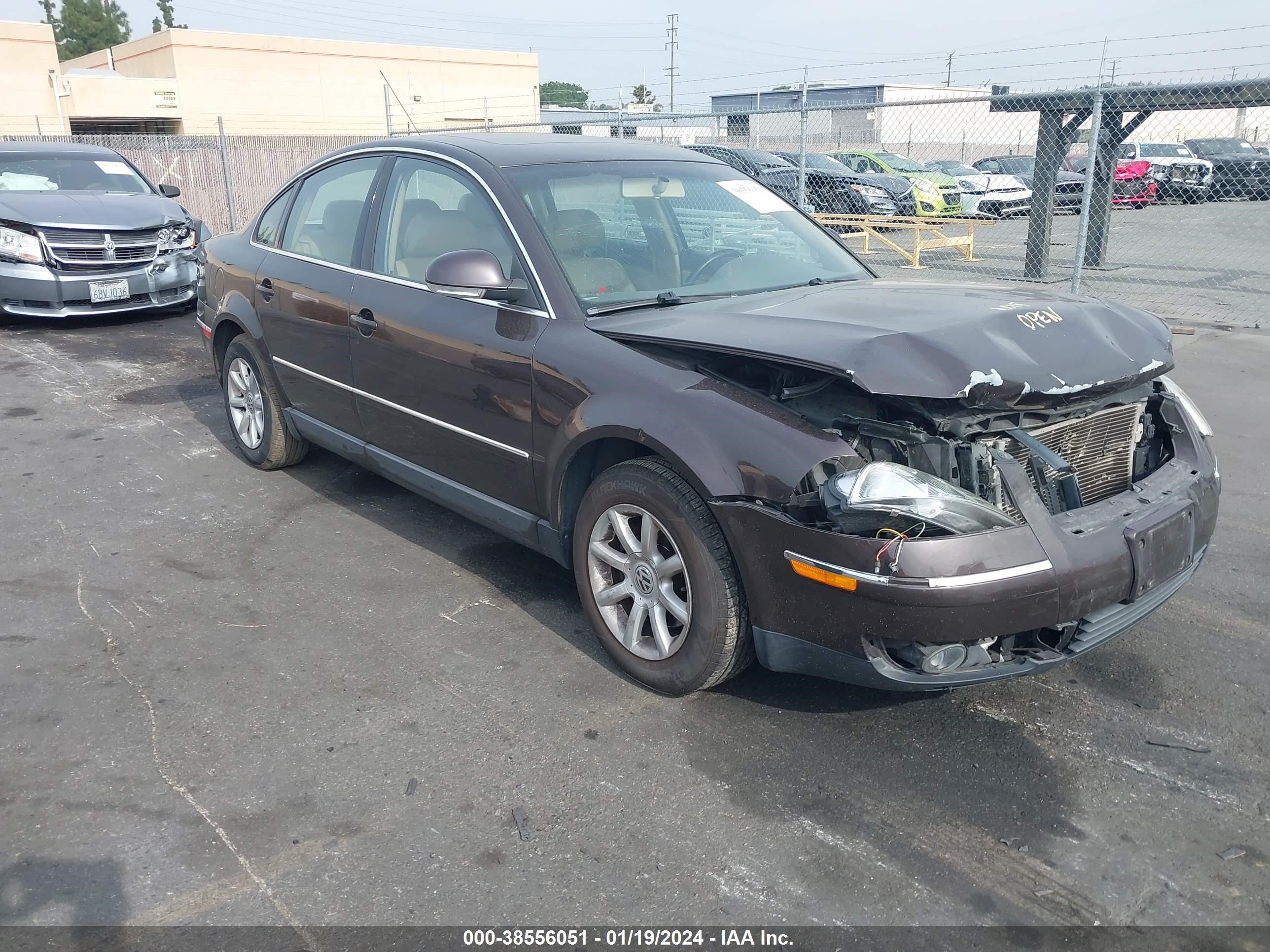 VOLKSWAGEN PASSAT 2004 wvwpd63b14e285240