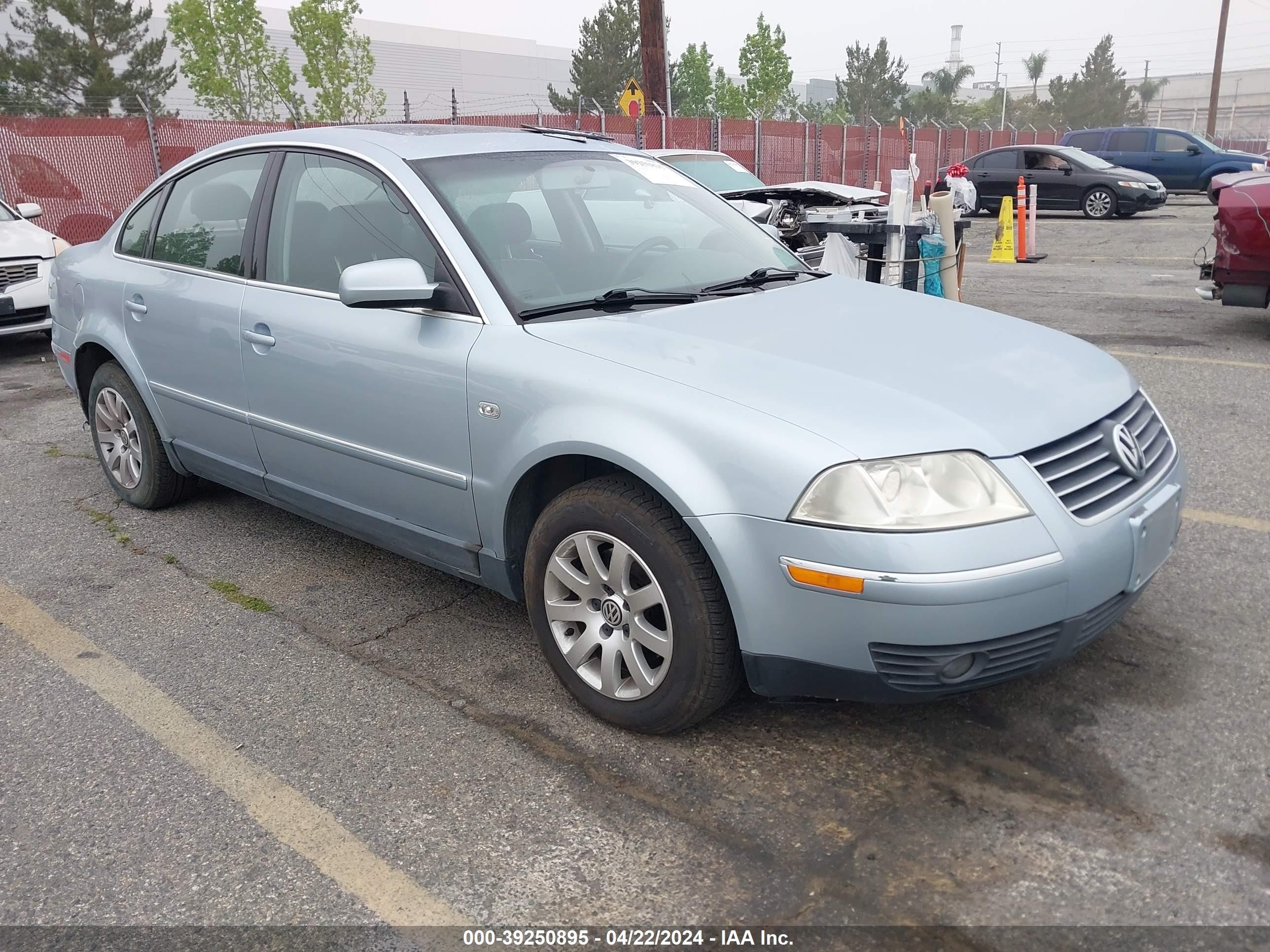 VOLKSWAGEN PASSAT 2002 wvwpd63b22p076588