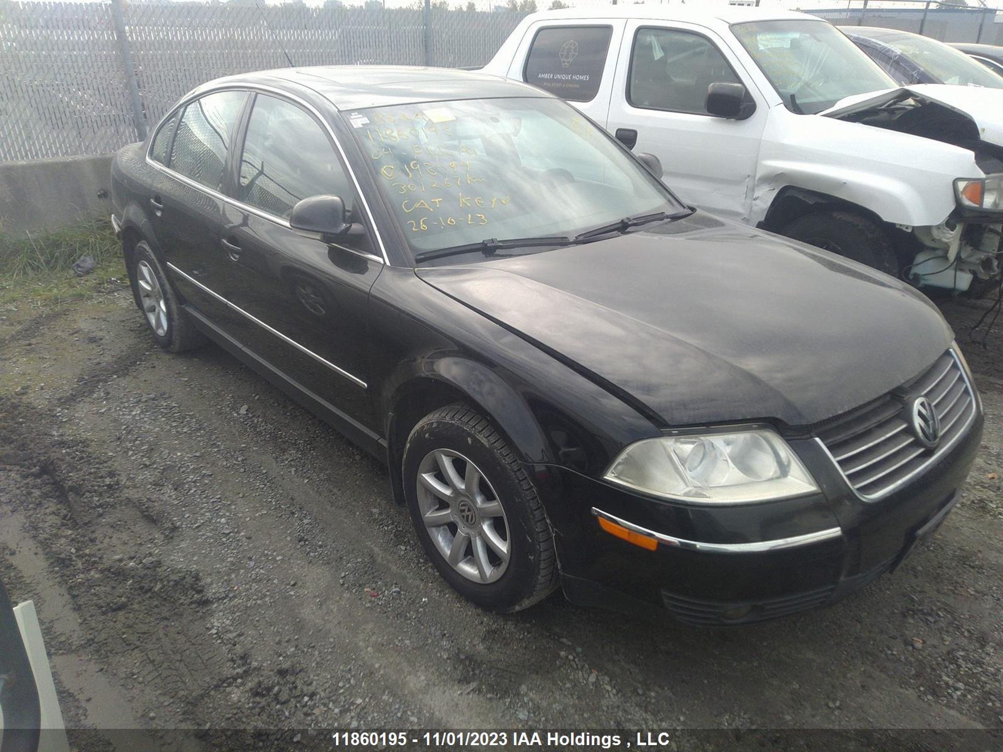 VOLKSWAGEN PASSAT 2004 wvwpd63b24p198094