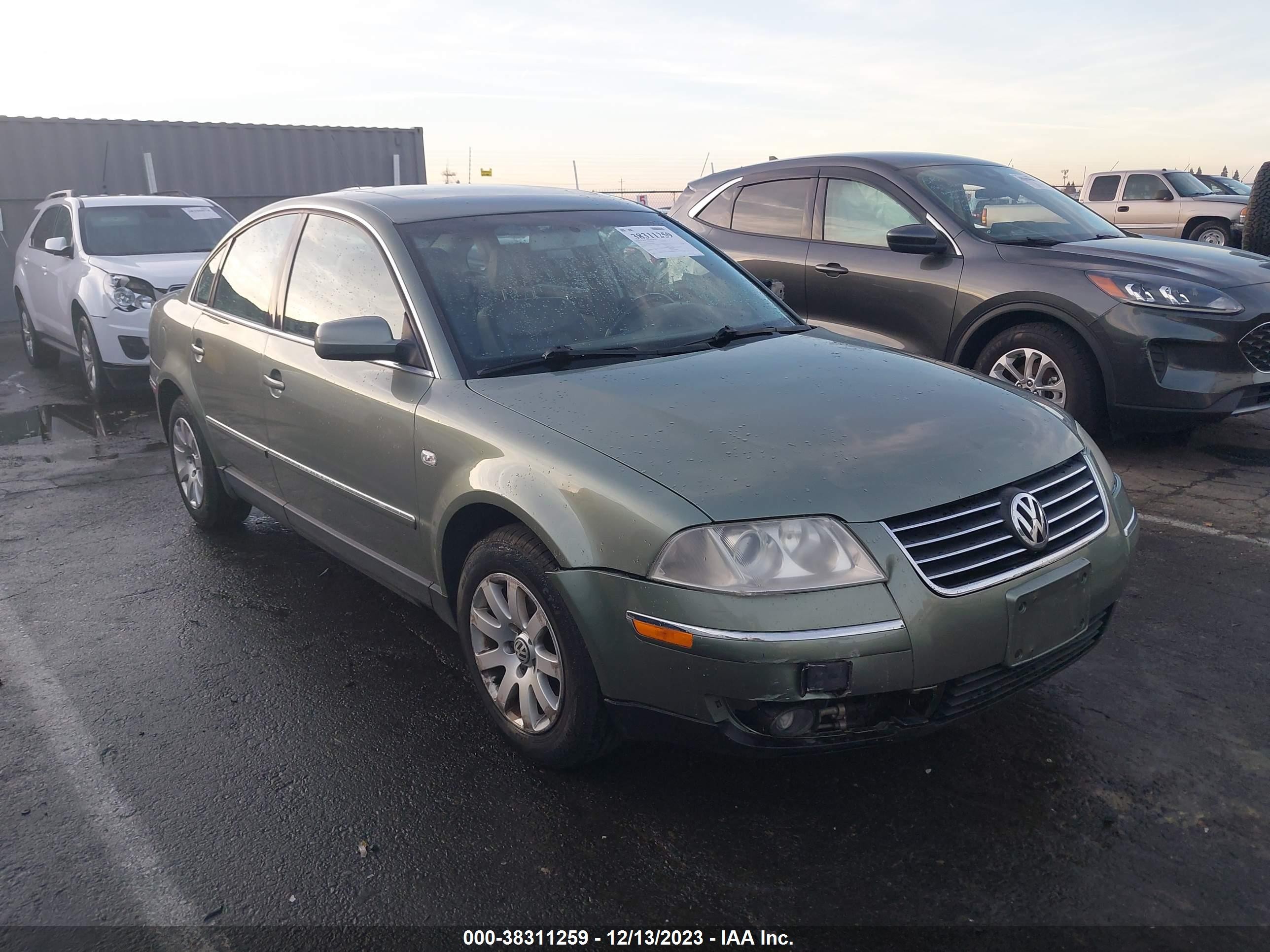 VOLKSWAGEN PASSAT 2003 wvwpd63b33p045500