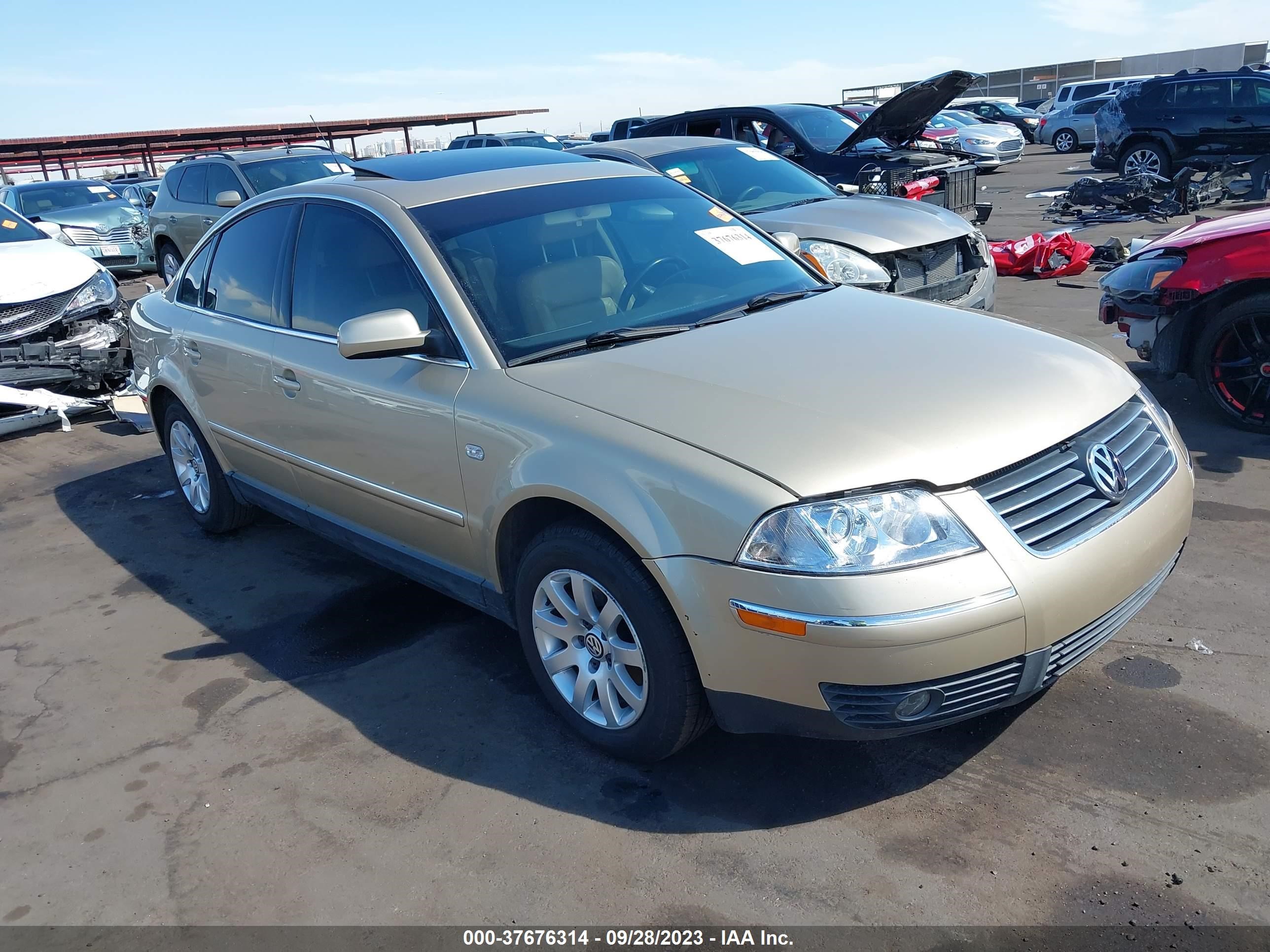 VOLKSWAGEN PASSAT 2001 wvwpd63b51p207074