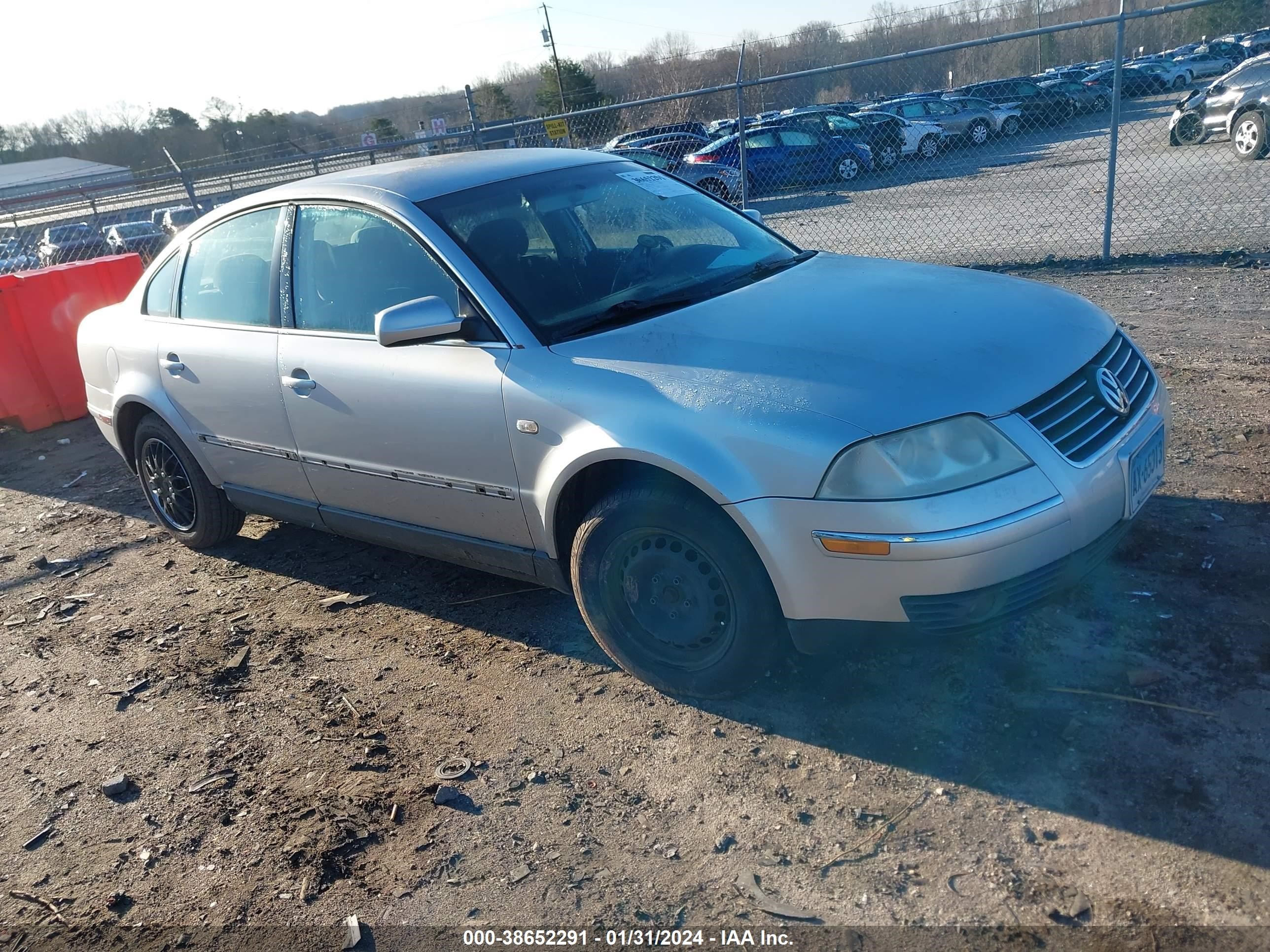 VOLKSWAGEN PASSAT 2002 wvwpd63b52p362354