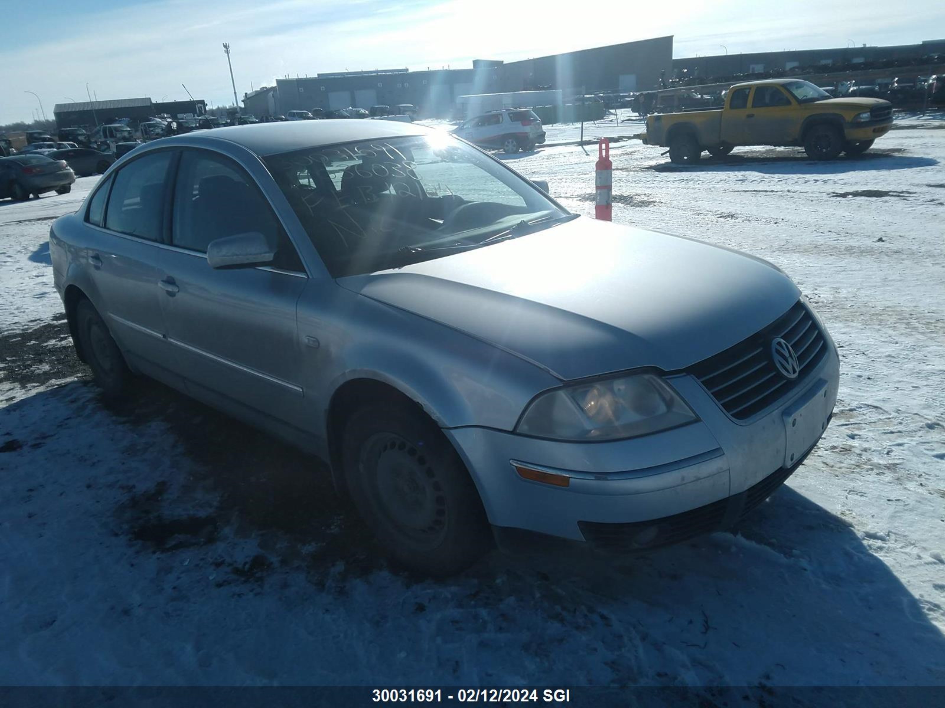 VOLKSWAGEN PASSAT 2003 wvwpd63b73p036038