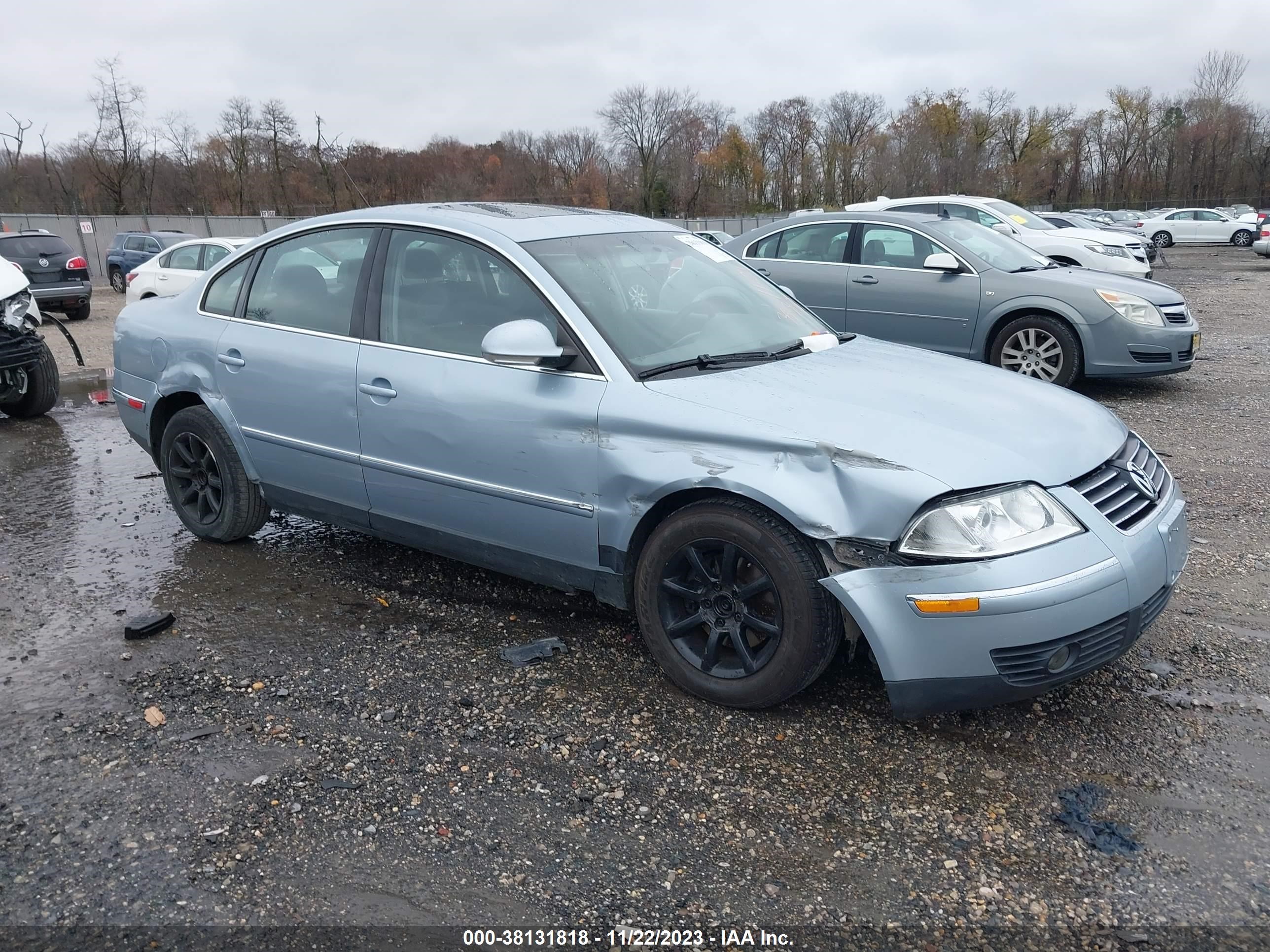 VOLKSWAGEN PASSAT 2004 wvwpd63b74e186454