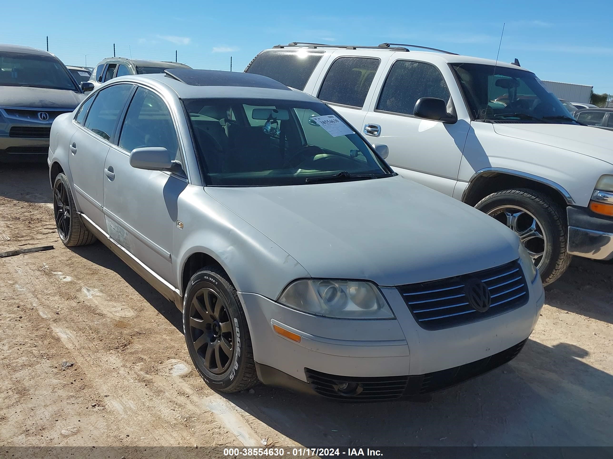 VOLKSWAGEN PASSAT 2003 wvwpd63b93p097343