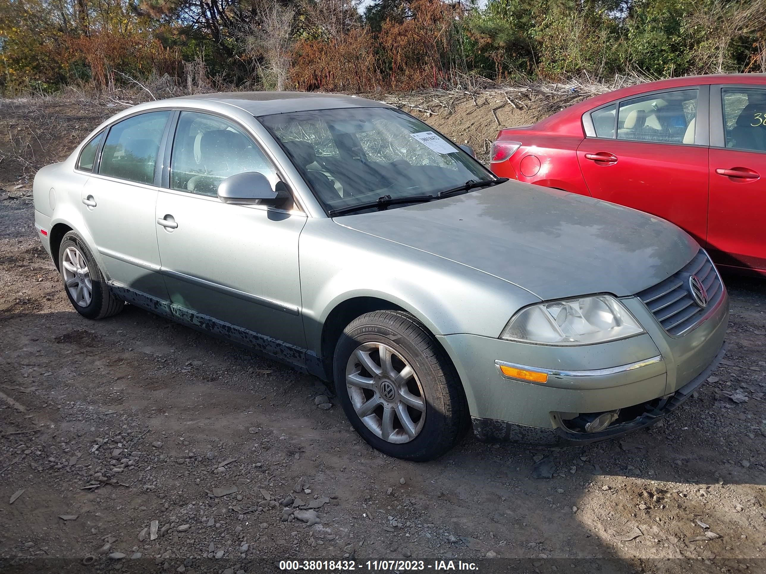 VOLKSWAGEN PASSAT 2004 wvwpd63bx4e293823