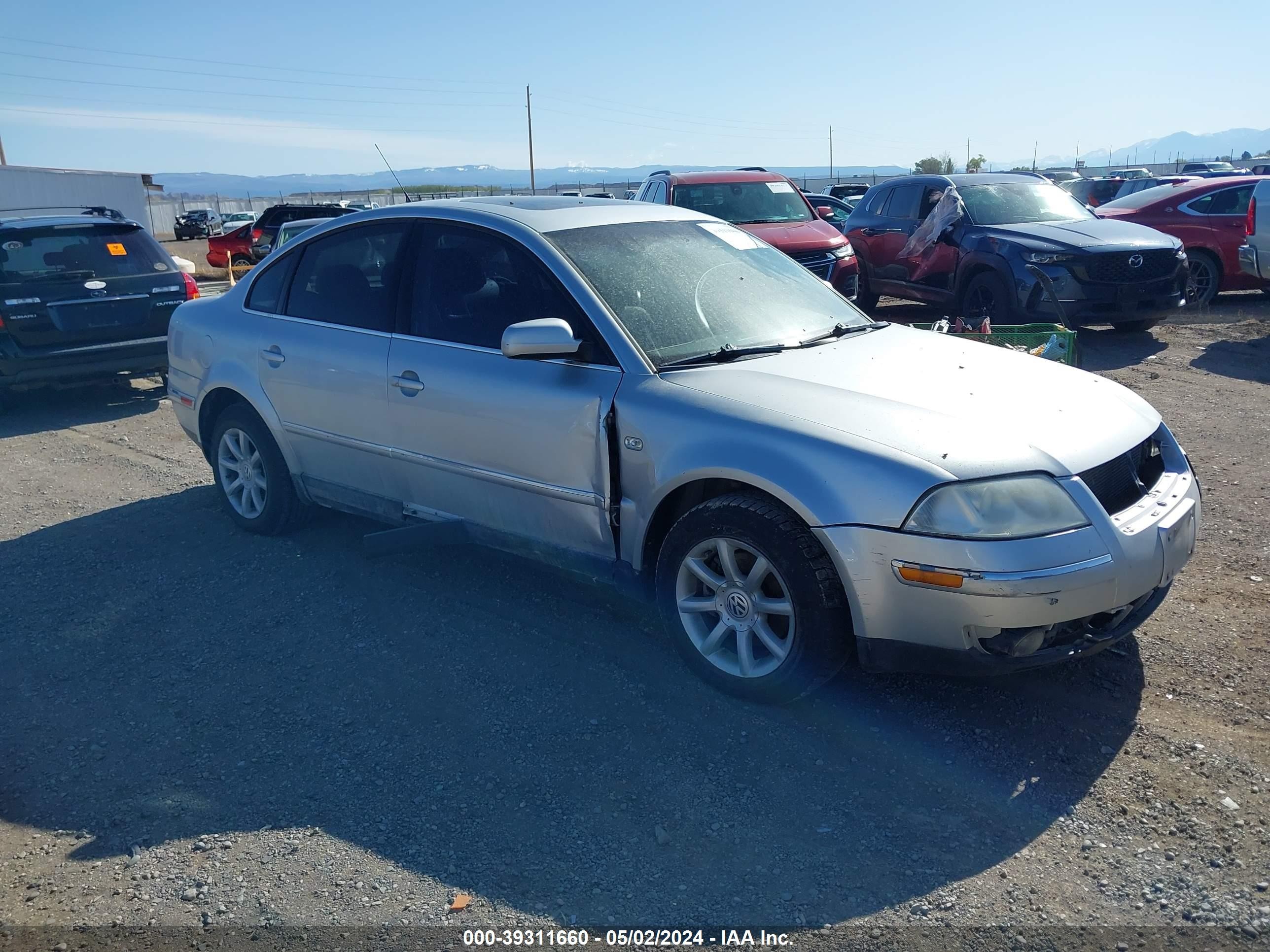 VOLKSWAGEN PASSAT 2004 wvwpd63bx4p040618