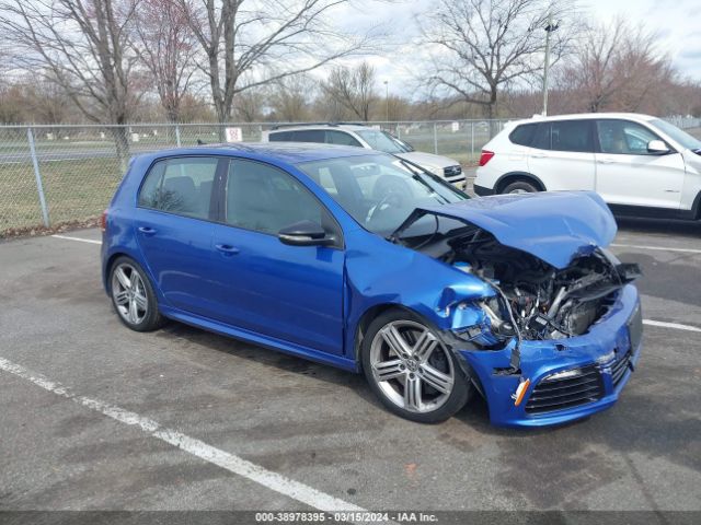 VOLKSWAGEN GOLF 2012 wvwpf7ajxcw203637