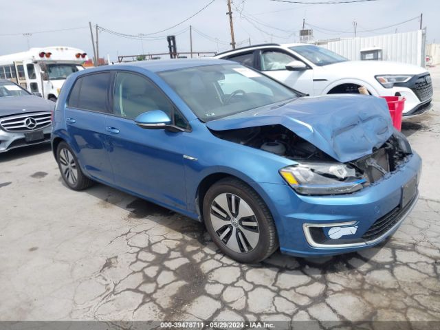 VOLKSWAGEN E-GOLF 2015 wvwpp7au6fw910150