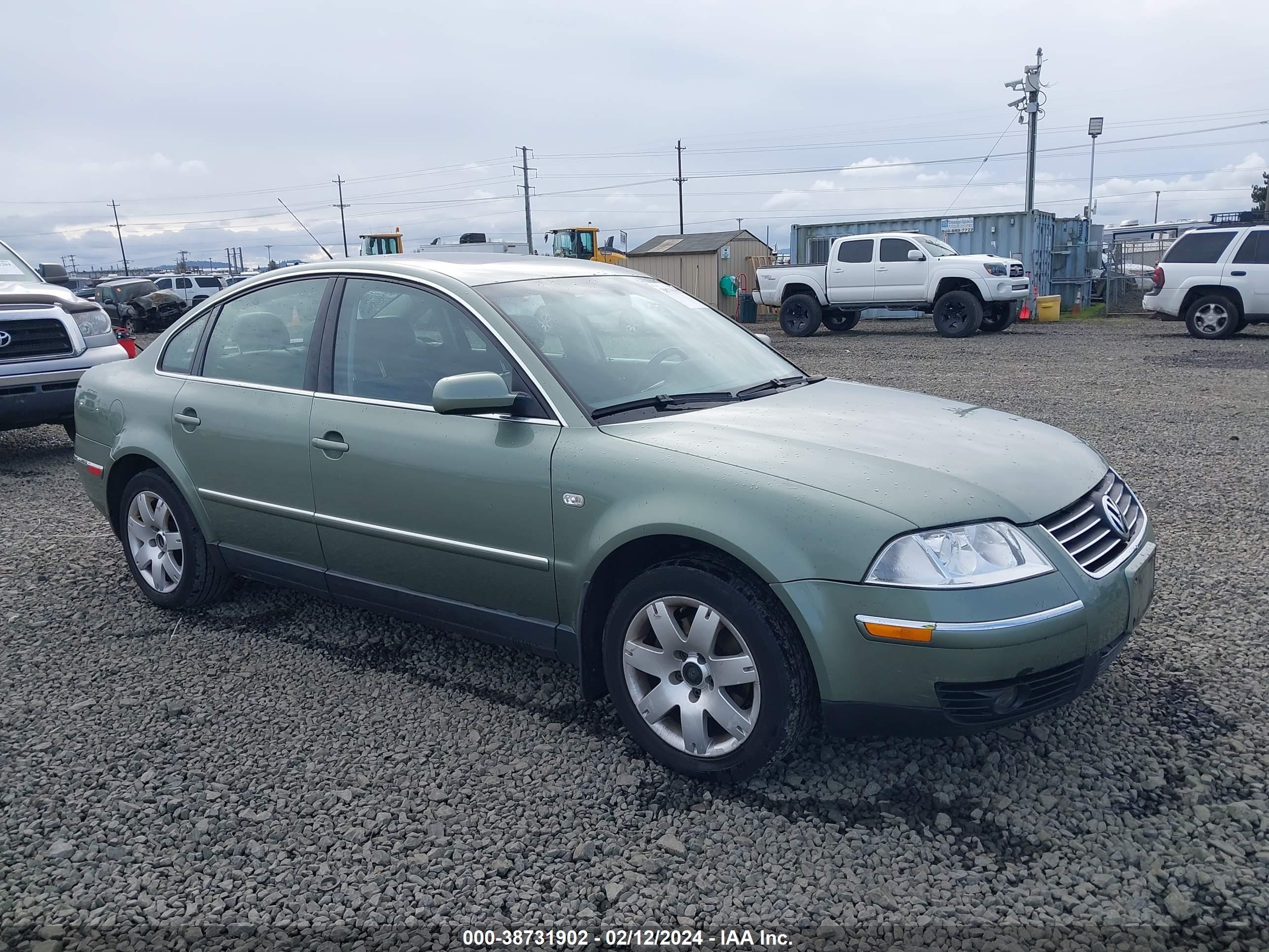 VOLKSWAGEN PASSAT 2003 wvwrh63b13p096653