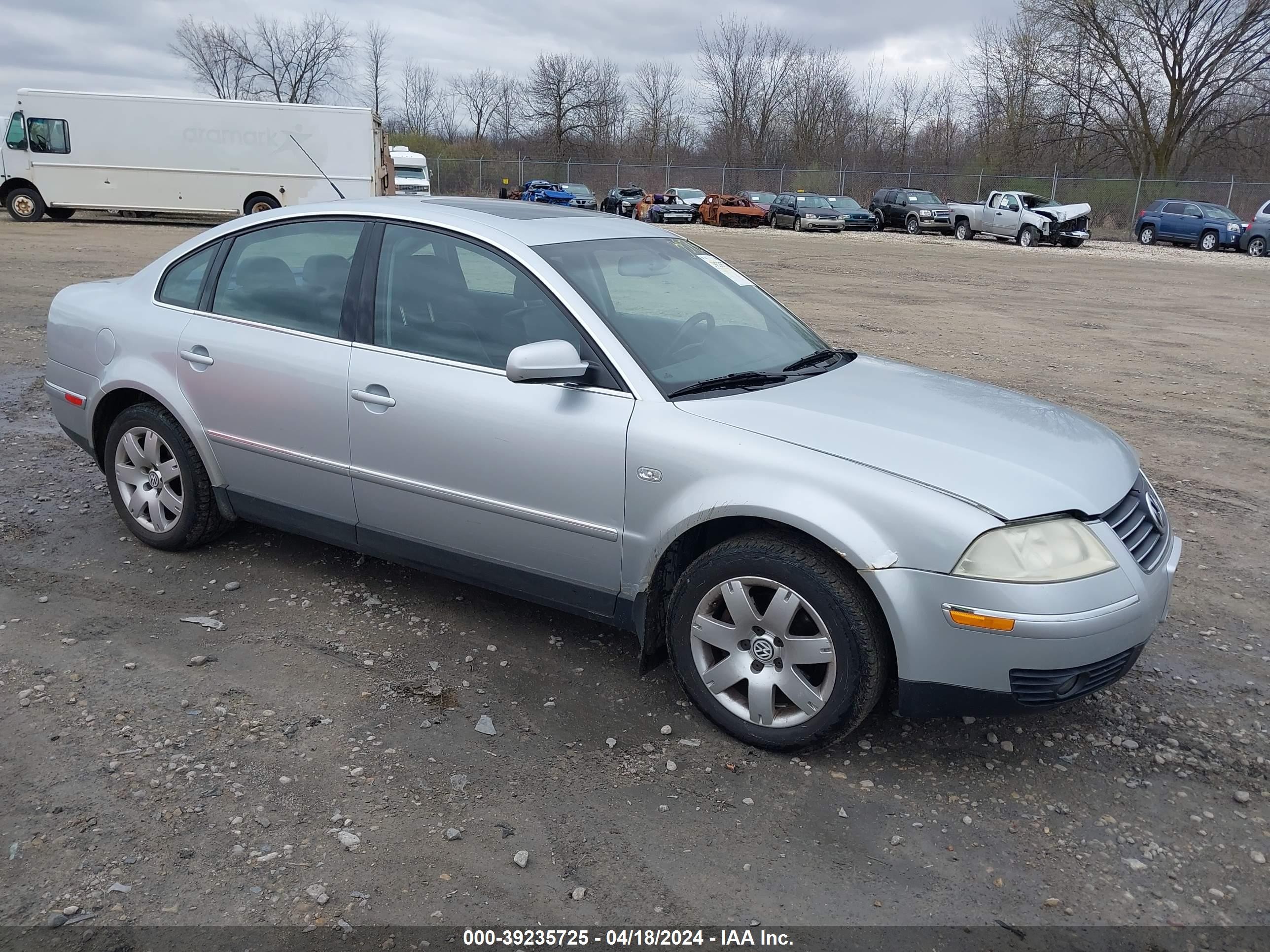 VOLKSWAGEN PASSAT 2002 wvwrh63b52p035000